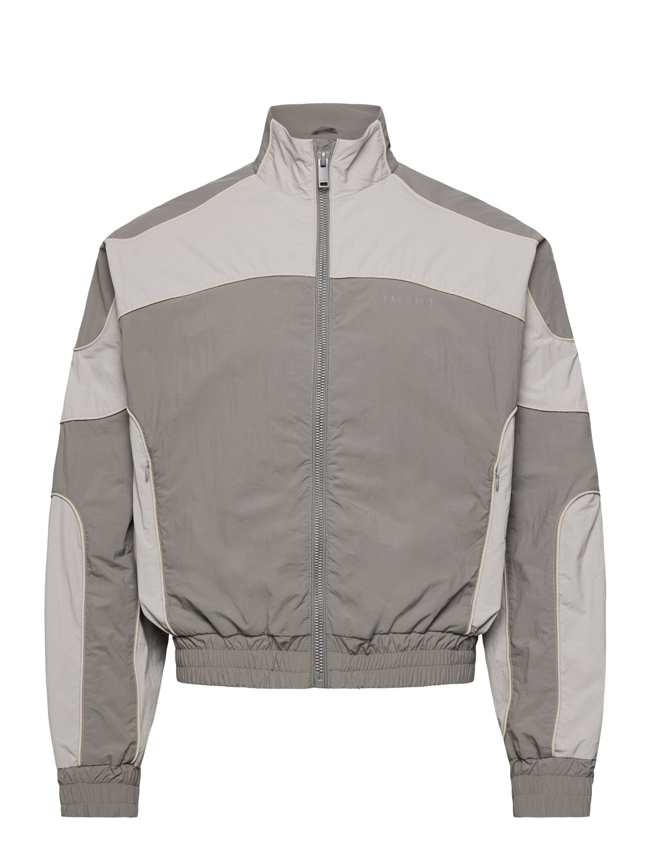 Panelled Track Jacket Tynn Jakke Grey HAN Kjøbenhavn