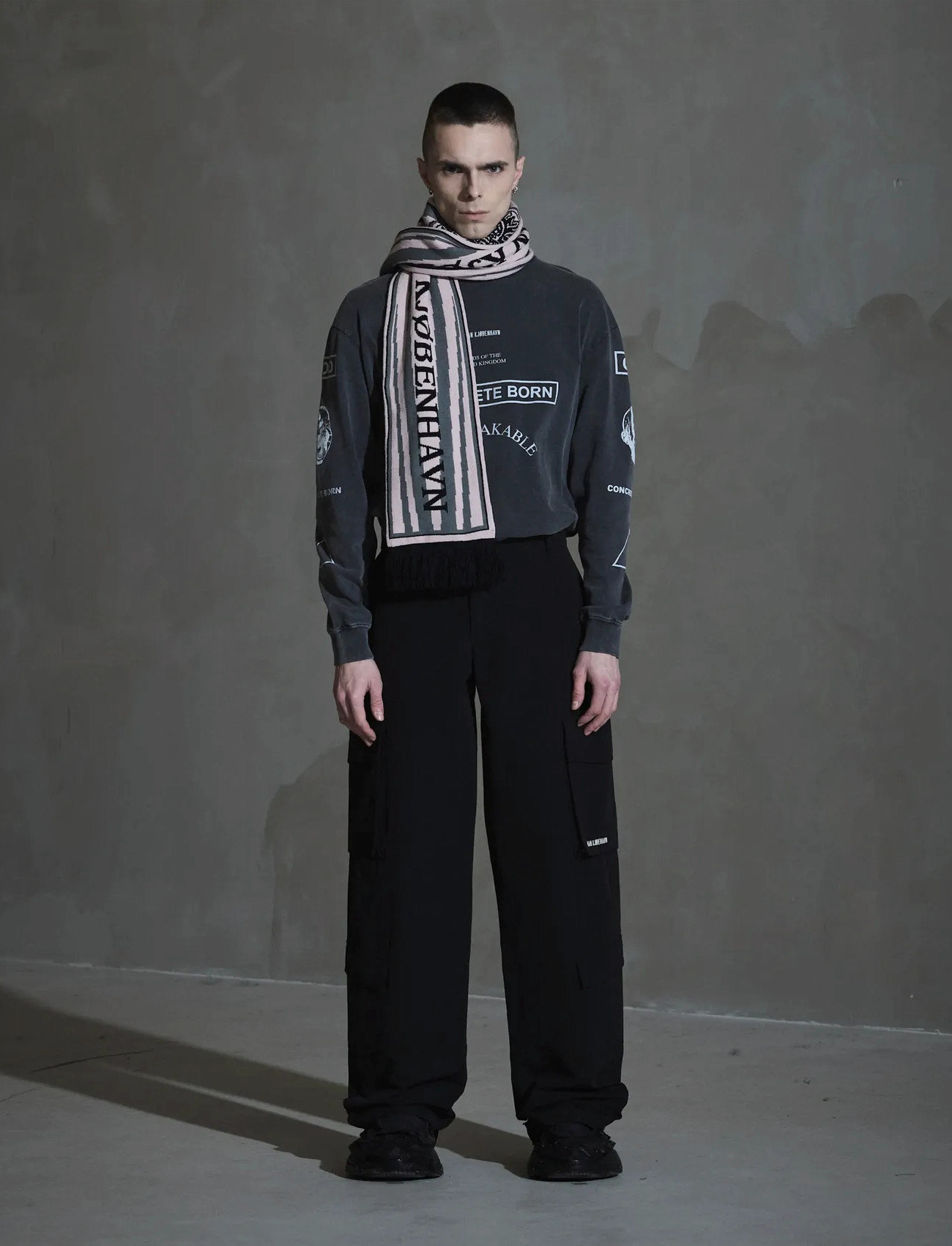HAN Kjøbenhavn Ripstop Cargo Trousers, 50, Black, Bukser > Cargo-Bukser, Herre