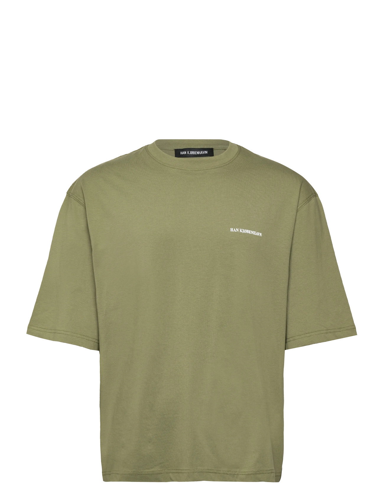 HAN KJØBENHAVN Oversized Tee Khaki - S - Herren