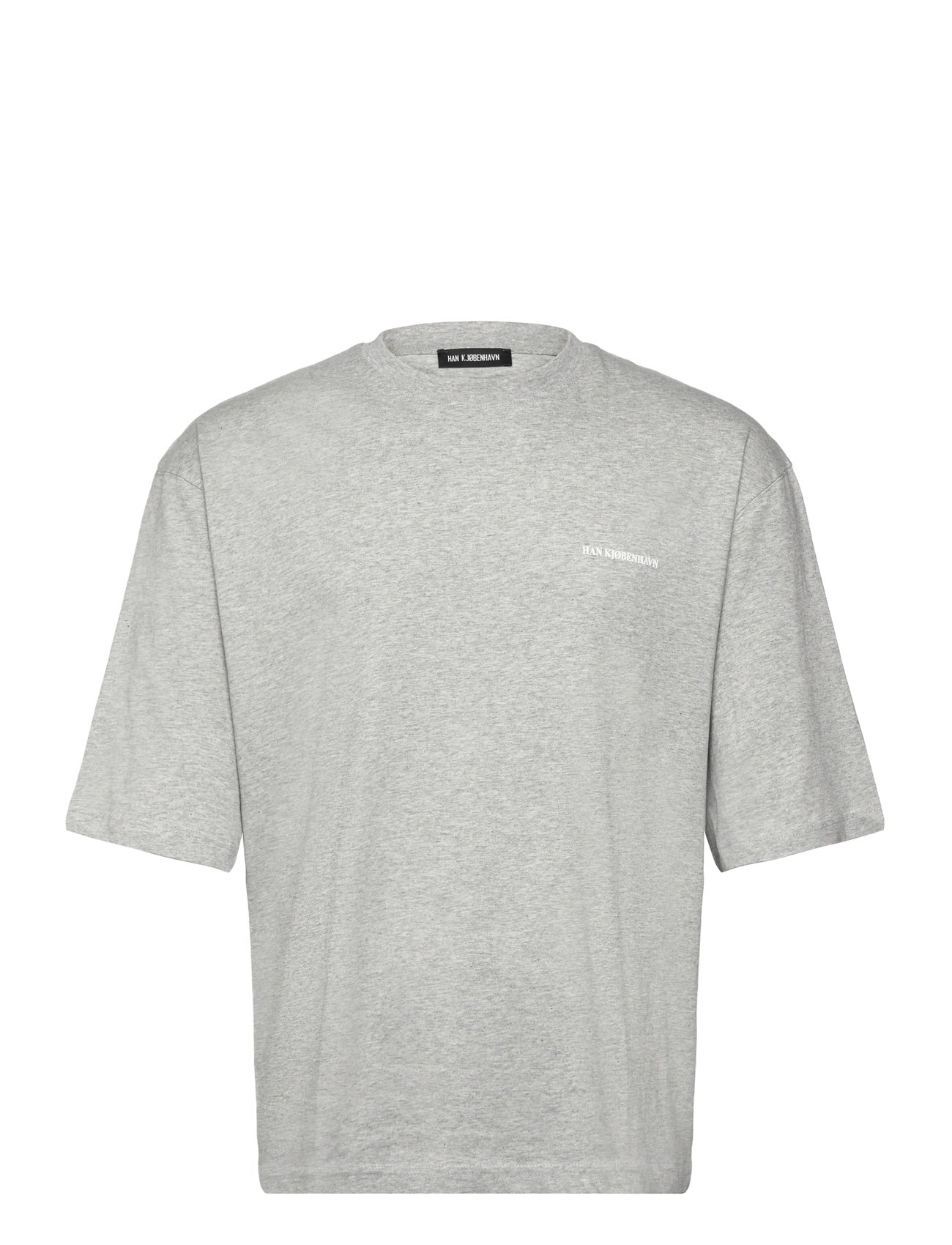HAN Kjøbenhavn Oversized Tee, M, Grey, T-Shirts > Kortærmede, Herre