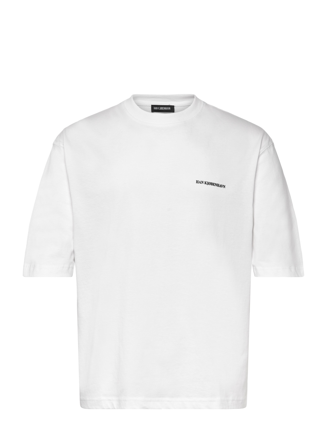 HAN Kjøbenhavn Oversized Tee, M, White, T-Shirts > Kortærmede, Herre