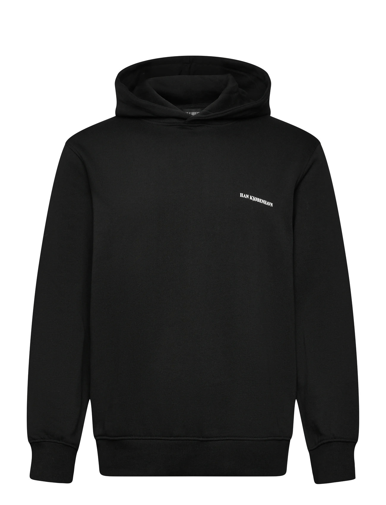 HAN KJØBENHAVN Regular Hoodie Schwarz - M - Herren