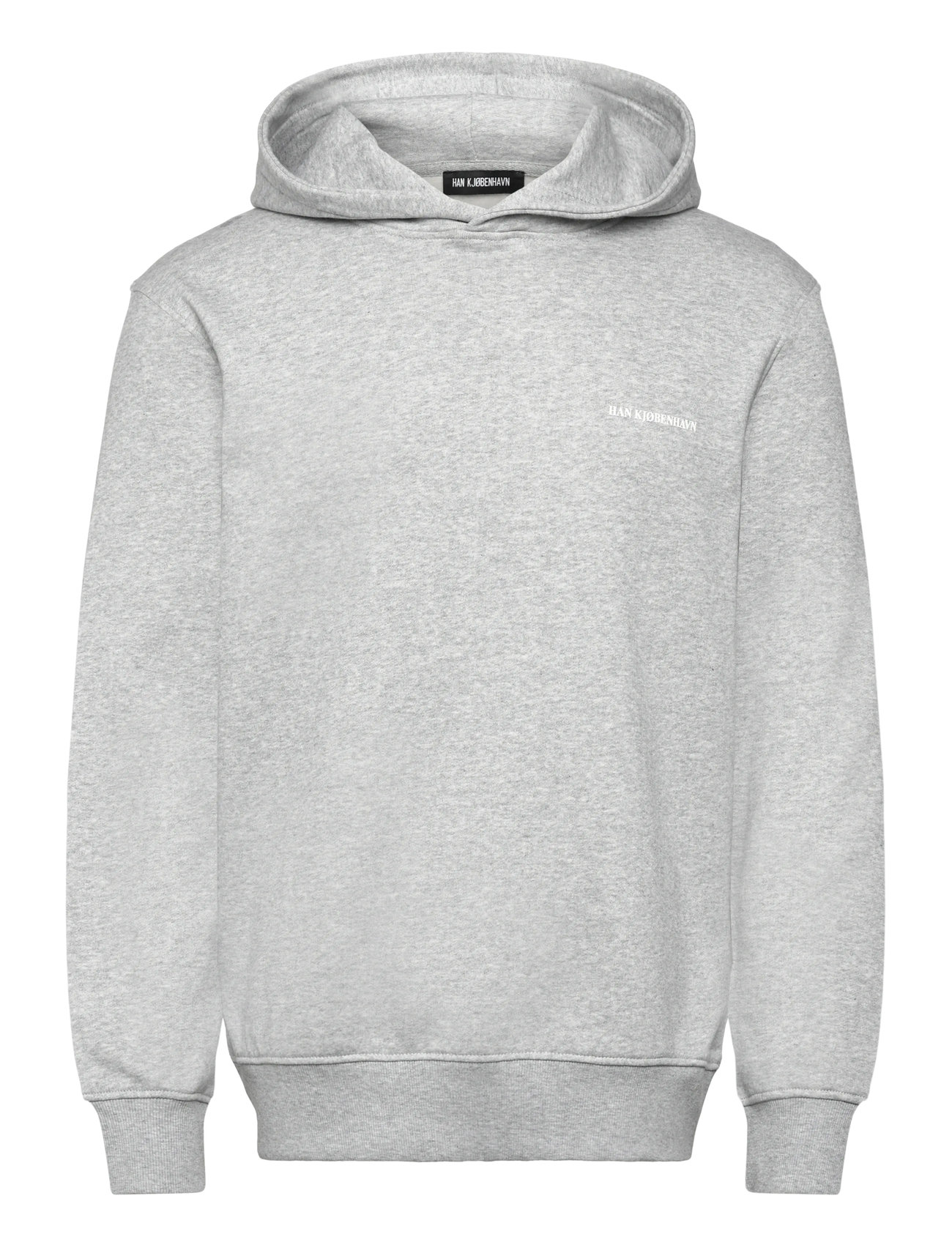 HAN KJØBENHAVN Regular Hoodie Grau - XL - Herren