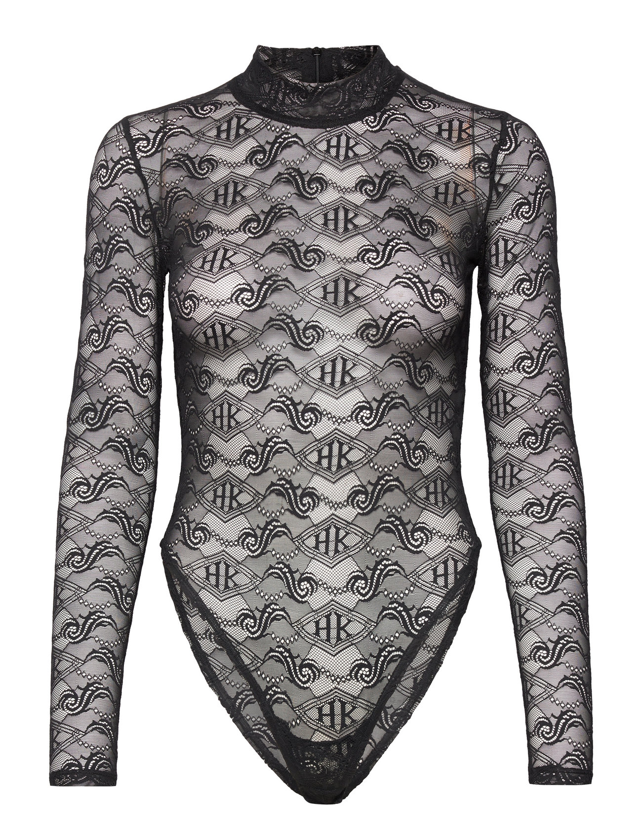 Monogram Bodysuit Black HAN Kjøbenhavn