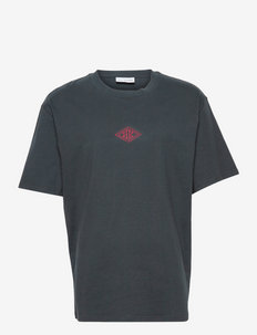 Boxy Tee Short Sleeve - t-shirts - faded black
