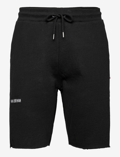 Sweat shorts - collegeshortsit - black logo