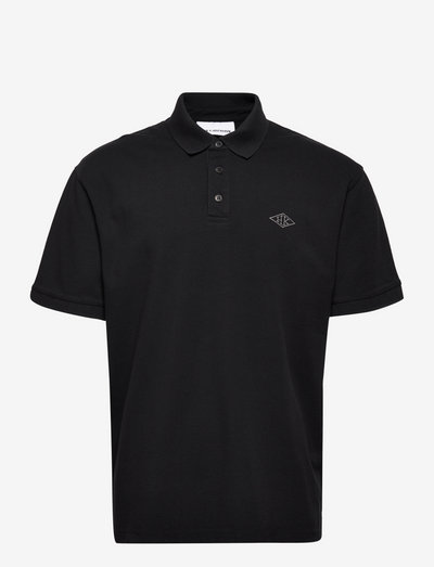 Polo Shirt Short Sleeve - polo krekli ar īsām piedurknēm - faded black