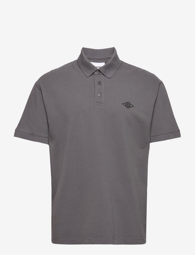Polo Shirt Short Sleeve - poloshirts - steel grey