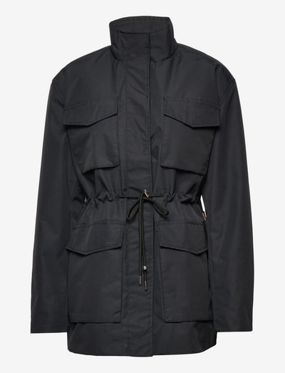 Nylon Shirt Jacket - utility jassen - black