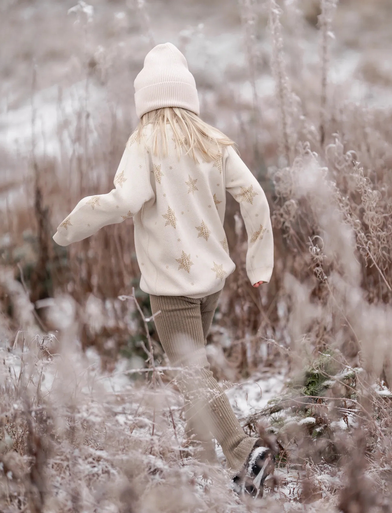Hanevild Hanevild Hat, 3-6Y, Cream, Huer > Beanie, Børn