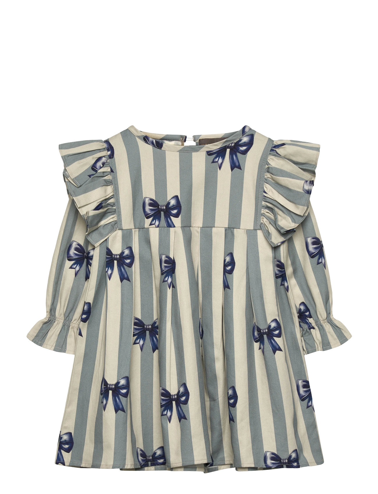 HANEVILD Bow Kleid Blau - 116 - Kinder