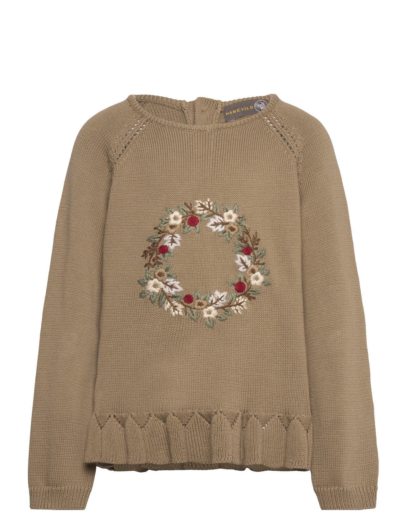 HANEVILD Anna Bluse Beige - 110 - Kinder