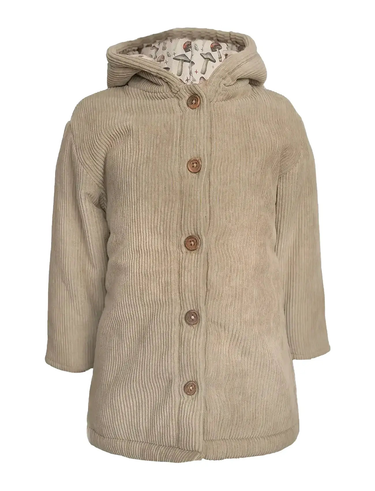 HANEVILD Mushroom Jacke Beige - 110/116 - Kinder