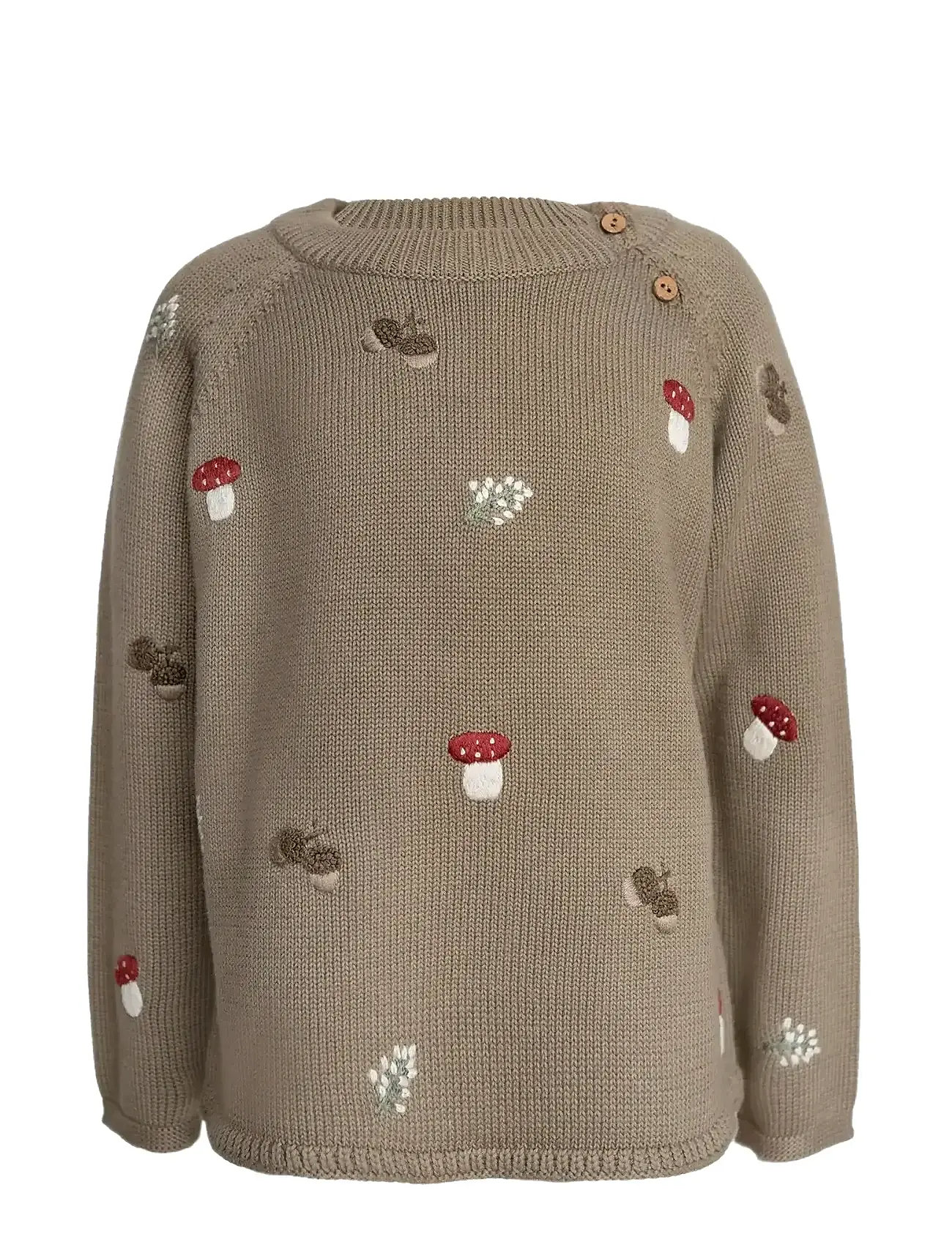 HANEVILD Fall Bluse Beige - 104x41 - Kinder