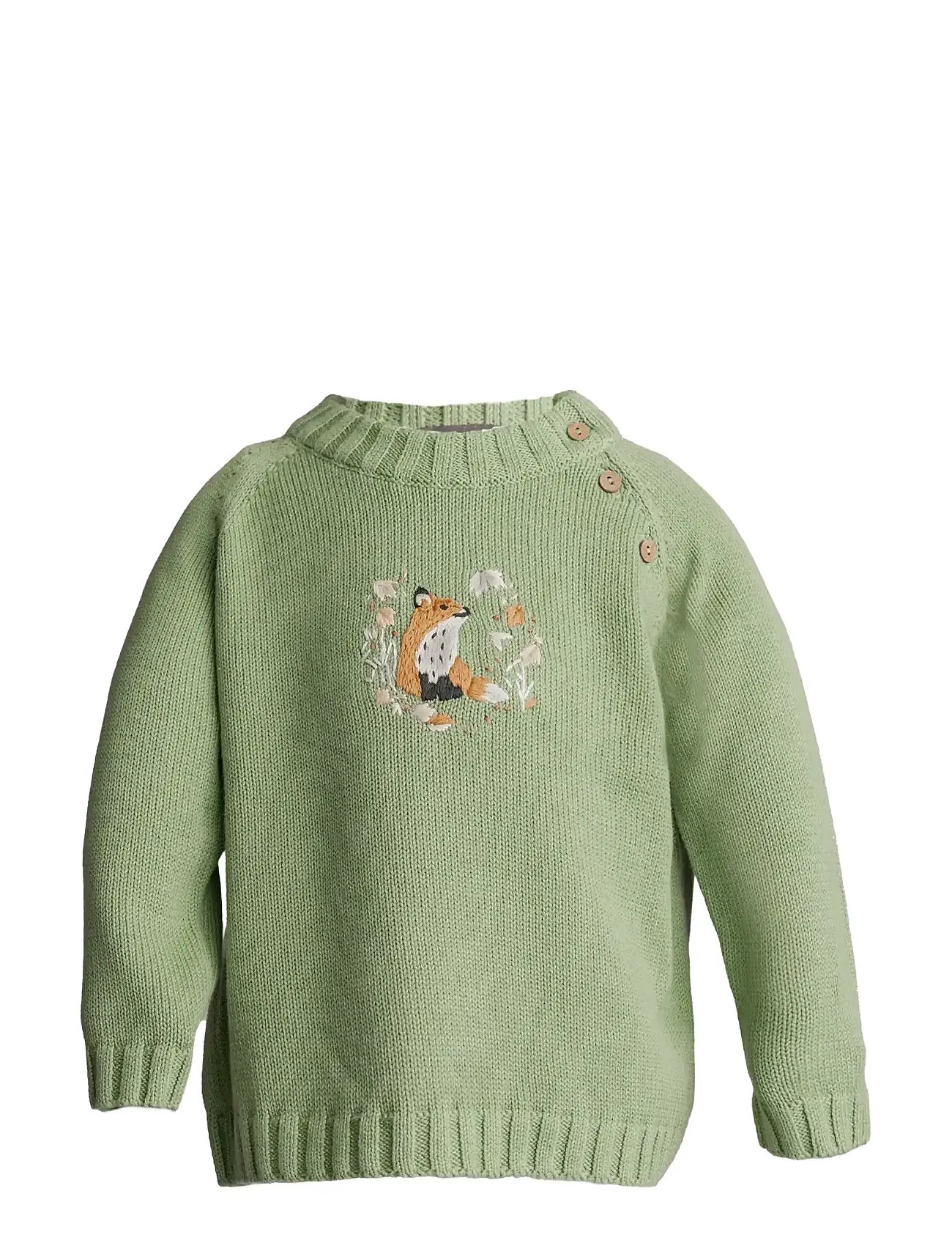 HANEVILD Linus Bluse Grün - 74 - Kinder