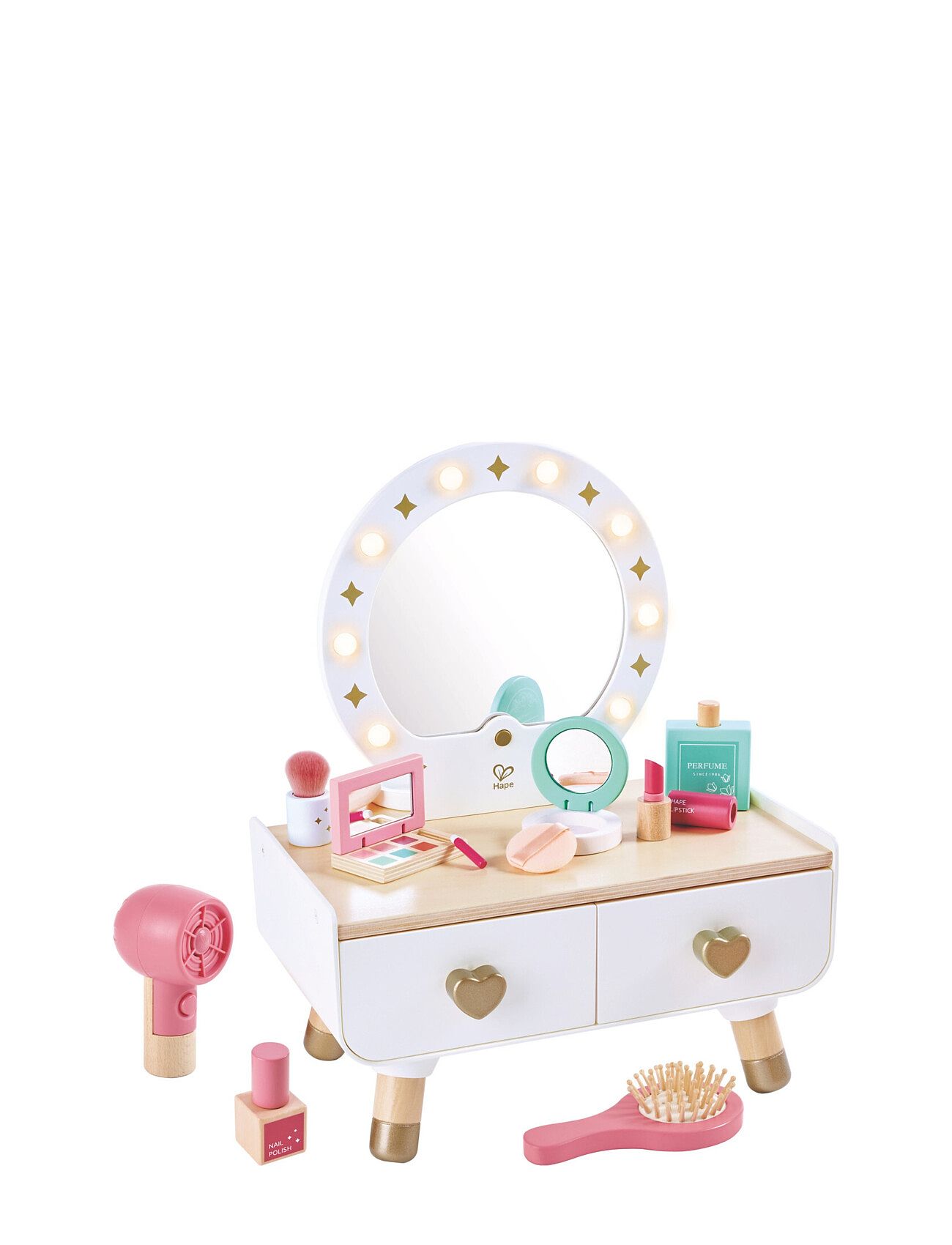 Hape My Stylish Dressing Table Toys Role Play Fake Makeup & Assecories Multi/patterned Hape