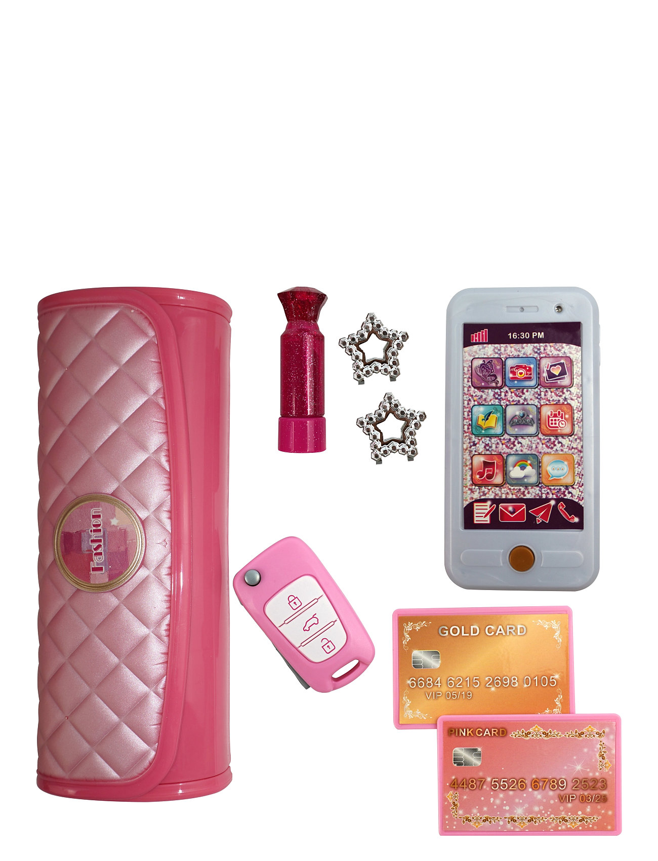 Happy Friend Fashion Shopping Set Toys Role Play Toy Tools Multi/patterned Happy Friend