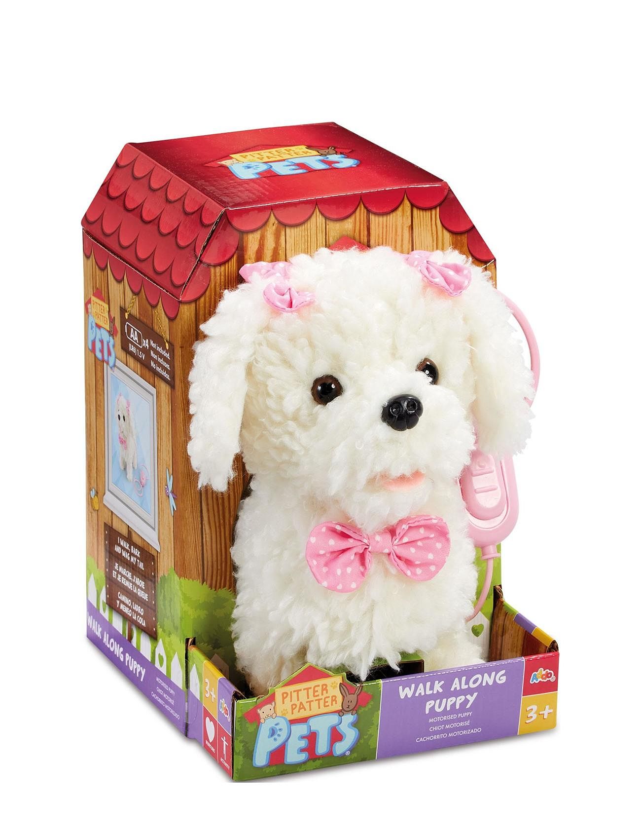 Happy Pets Walk Along Poodle Toys Interactive Animals & Robots Interactive Animals Multi/patterned Happy Pets