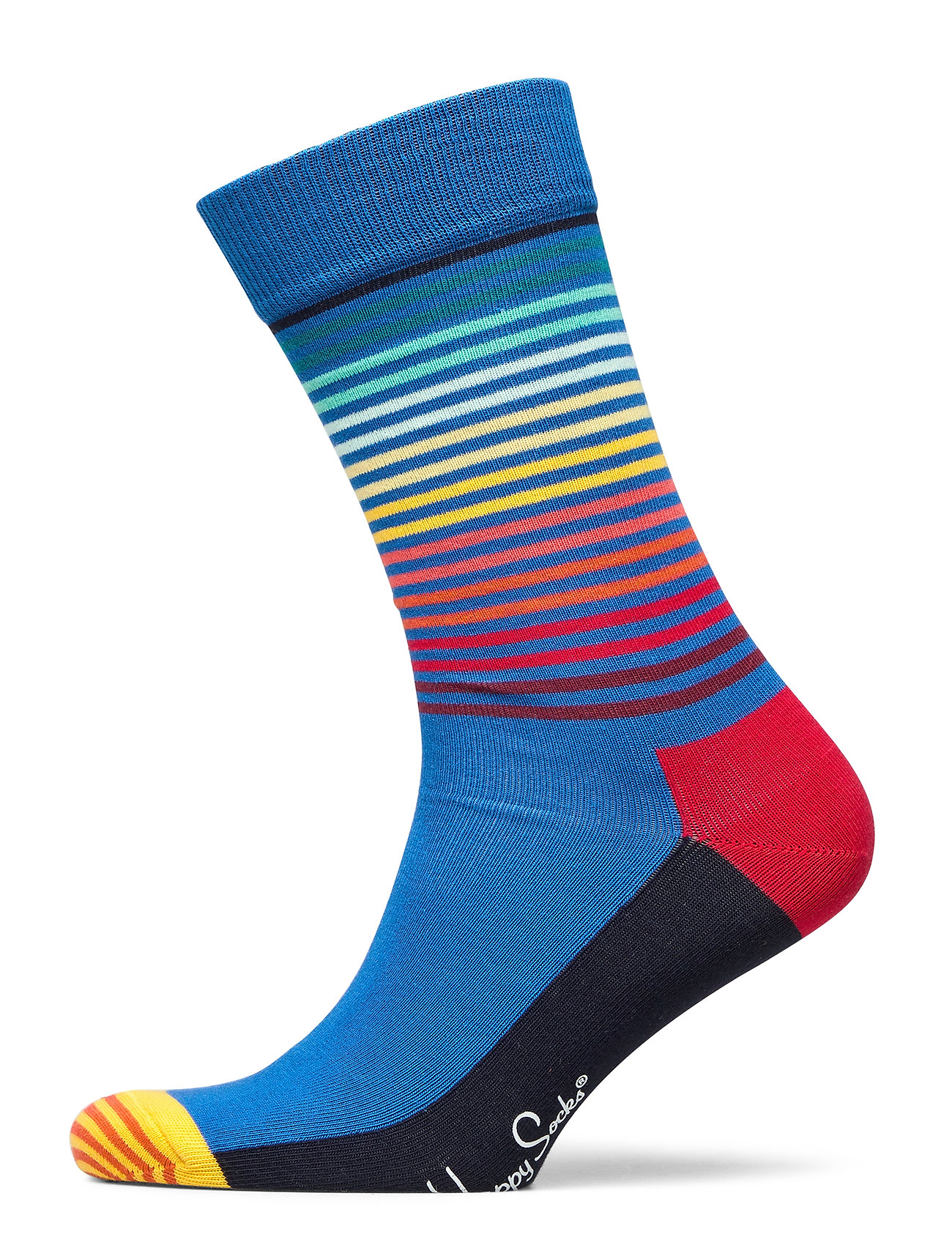 Half Stripe Sock Underwear Socks Regular Socks Sininen Happy Socks