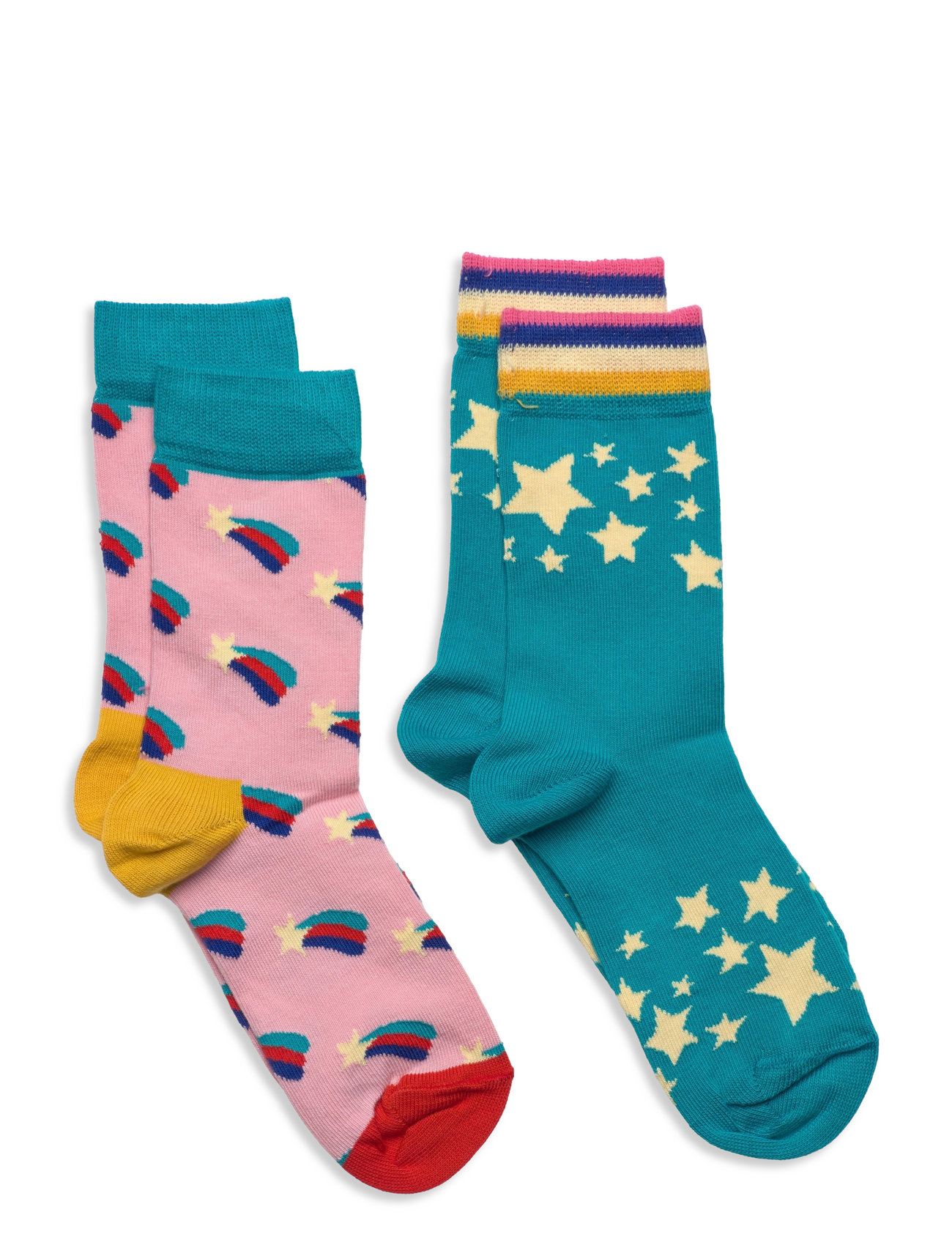 2-Pack Kids Shooting Star Sock Sokker Strømper Multi/patterned Happy Socks