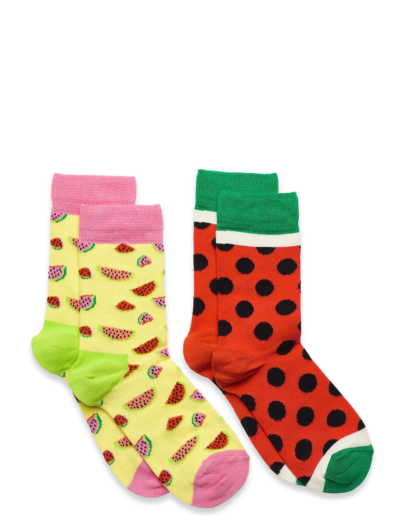 2-Pack Kids Watermelon Sock Socks & Tights Socks Monivärinen/Kuvioitu Happy Socks