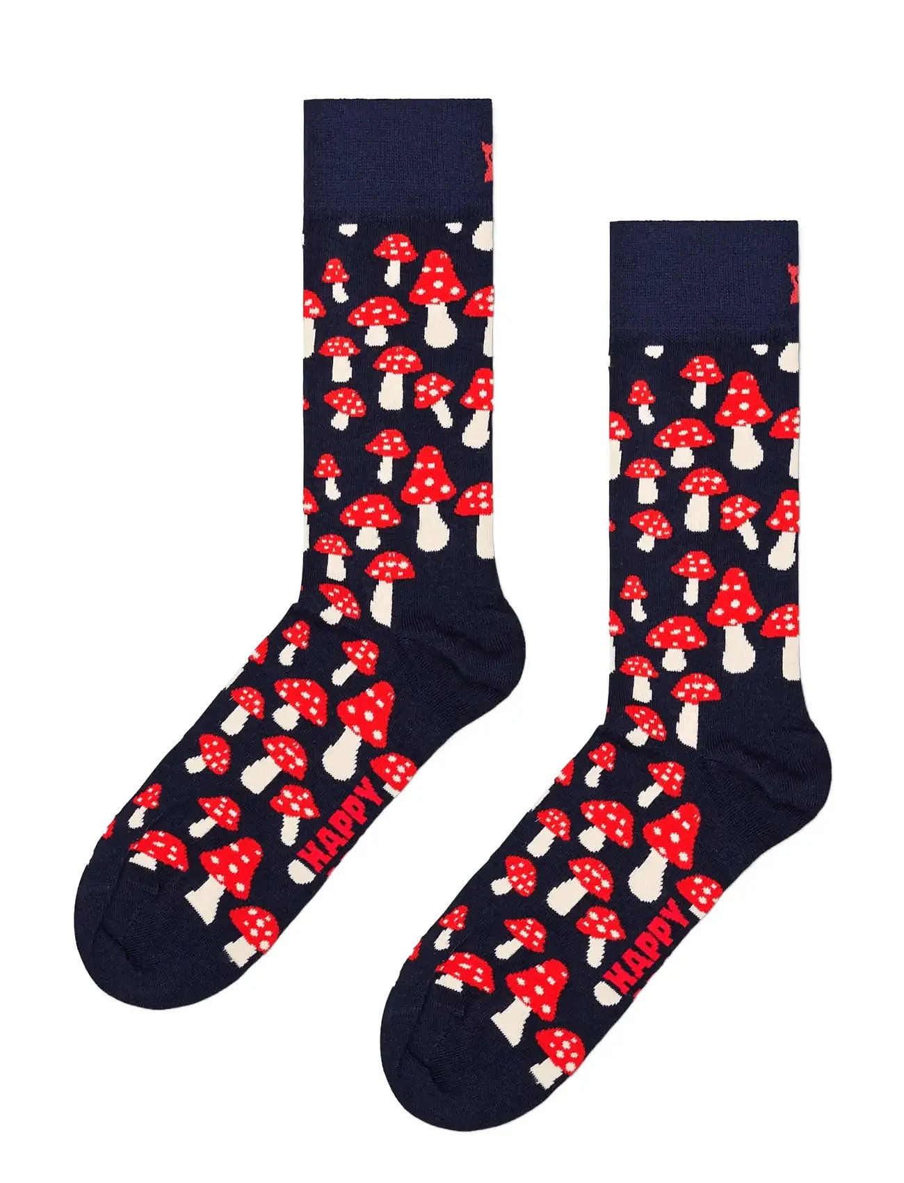 HAPPY Socken Mushroom Socke Navy - 36-40 - Damen