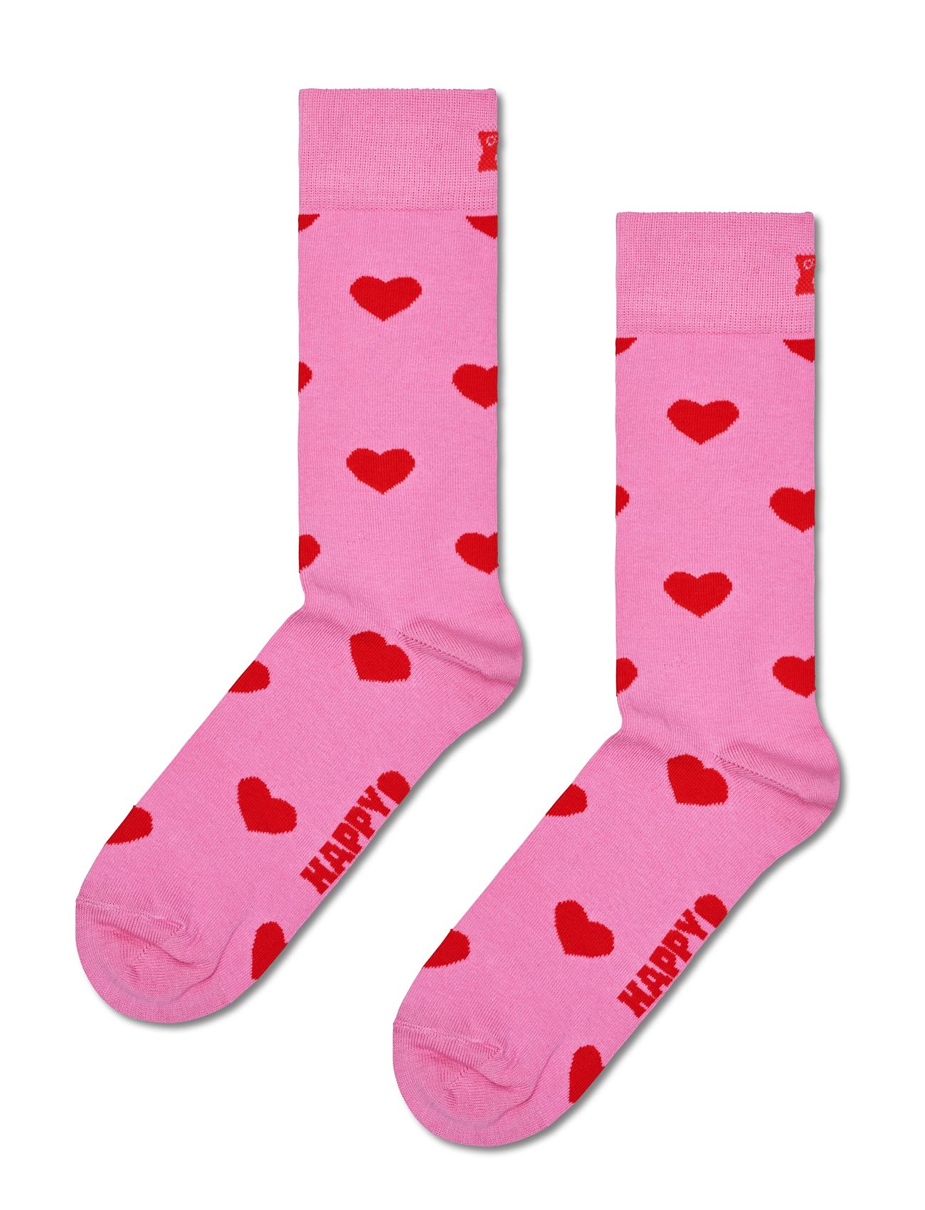 HAPPY Socken Heart Socke Pink - 36-40 - Damen
