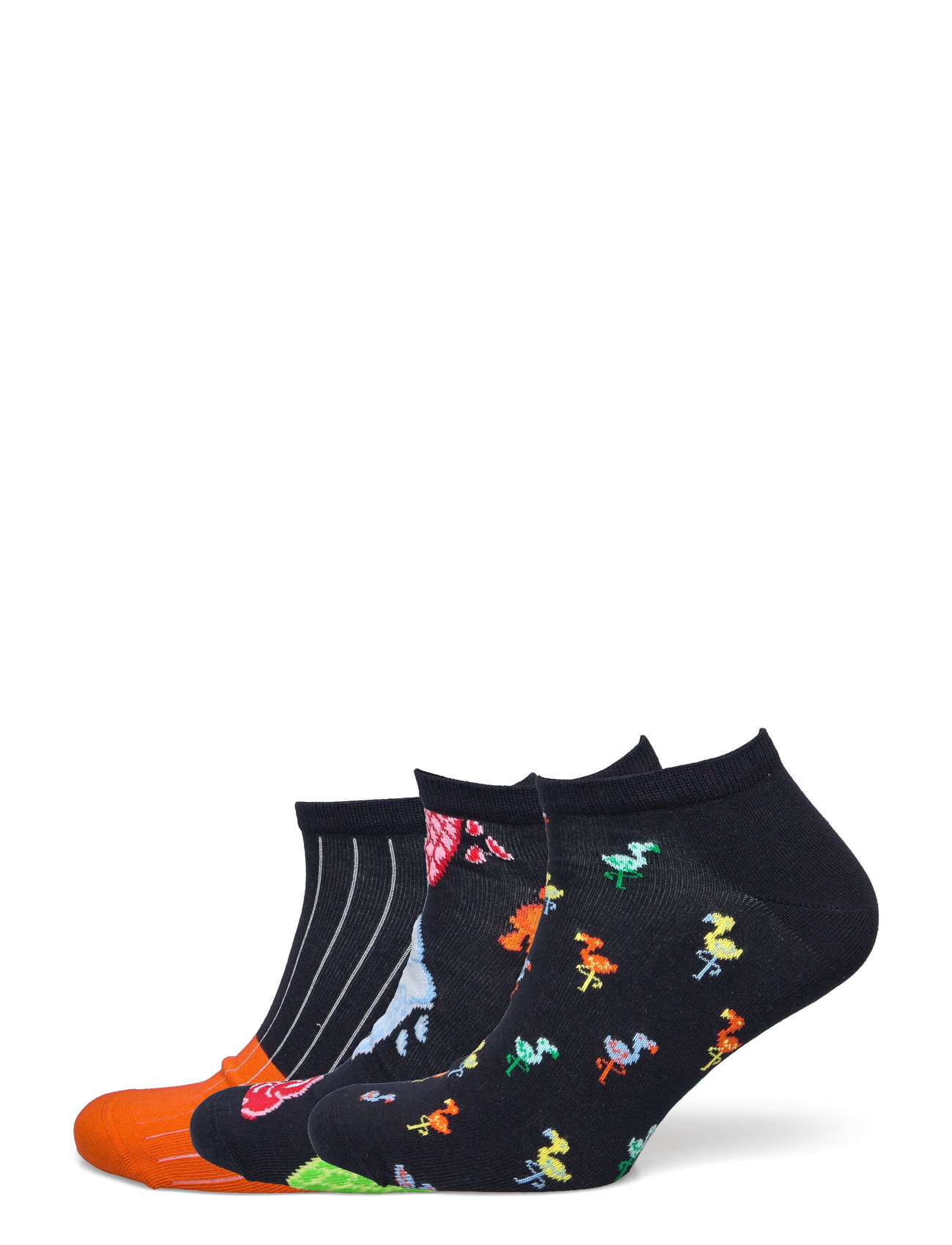 Happy Socks 3-Pack Navy Low Socks Marinblå