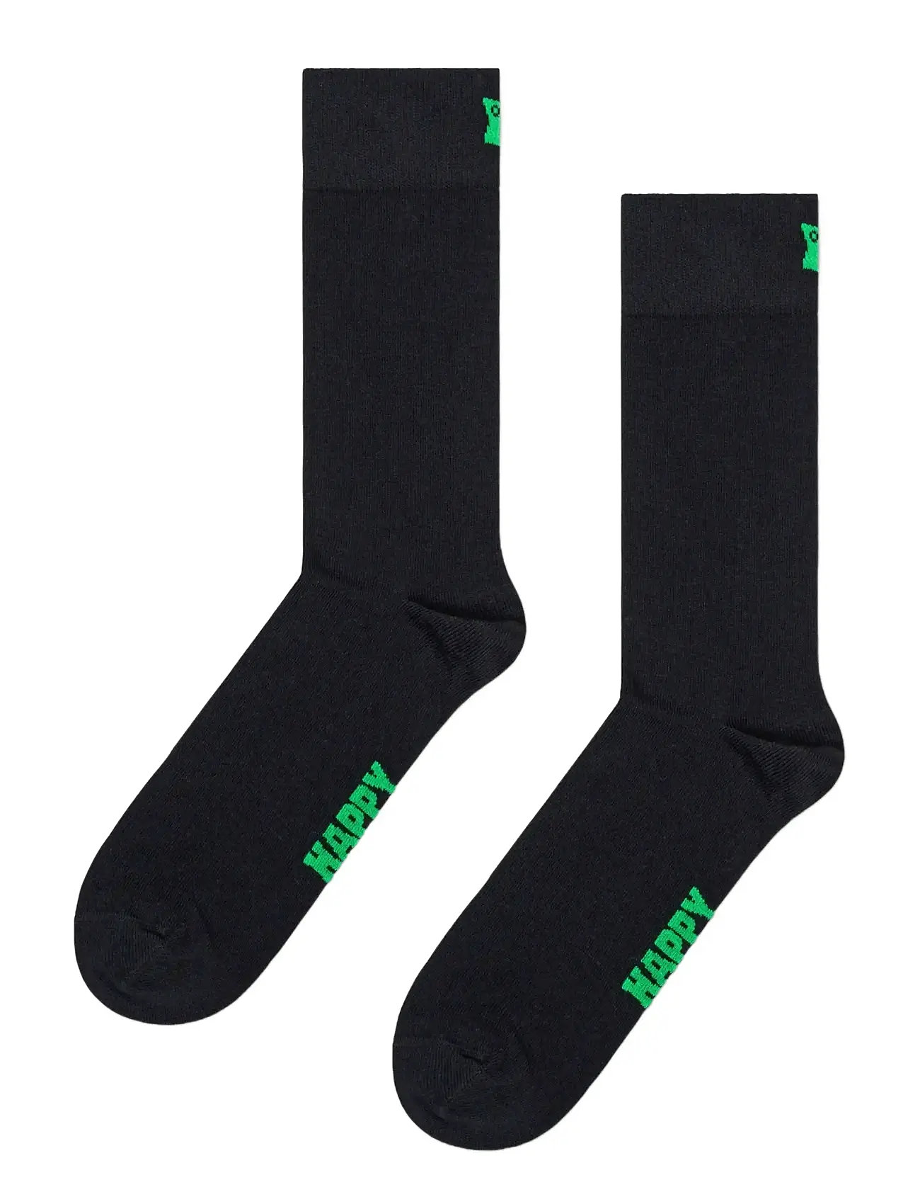 Happy Socks 5-Pack Solid Socks, 41-46, Black, Sokker > Almindelige Sokker, Herre