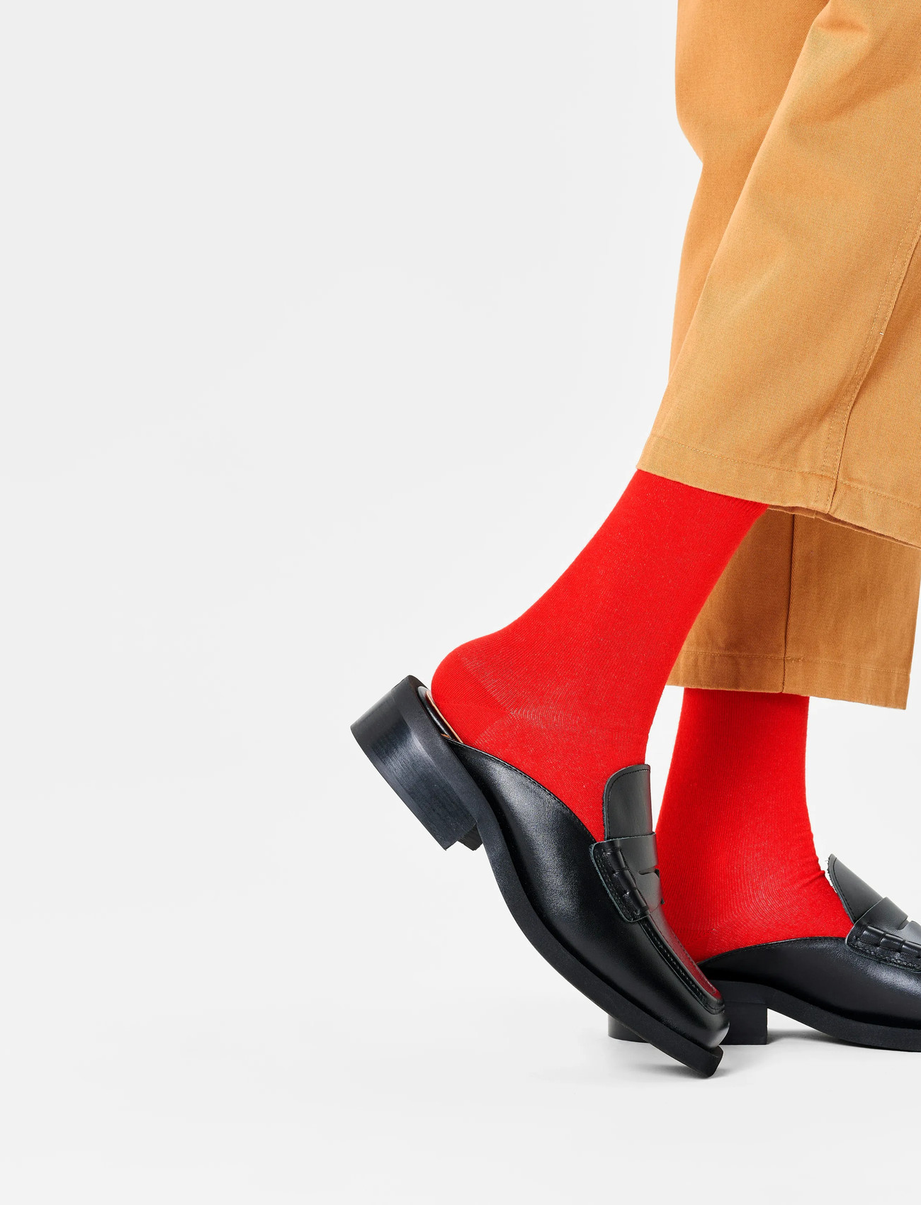 Happy Socks Solid Sock, 36-40, Red, Sokker > Almindelige Sokker, Herre
