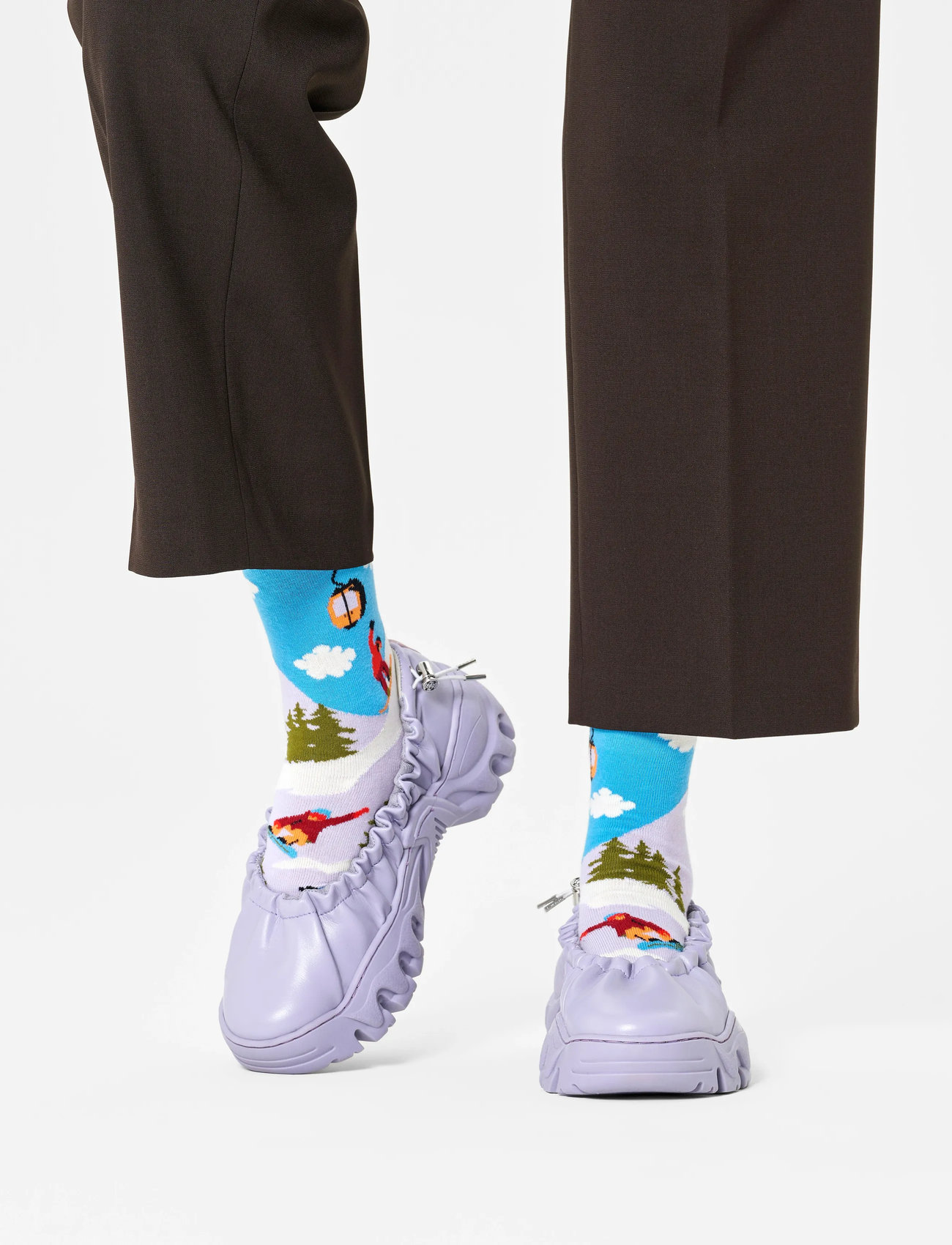 Happy Socks Snowboard Sock, 36-40, Multi/patterned, Sokker > Almindelige Sokker, Herre