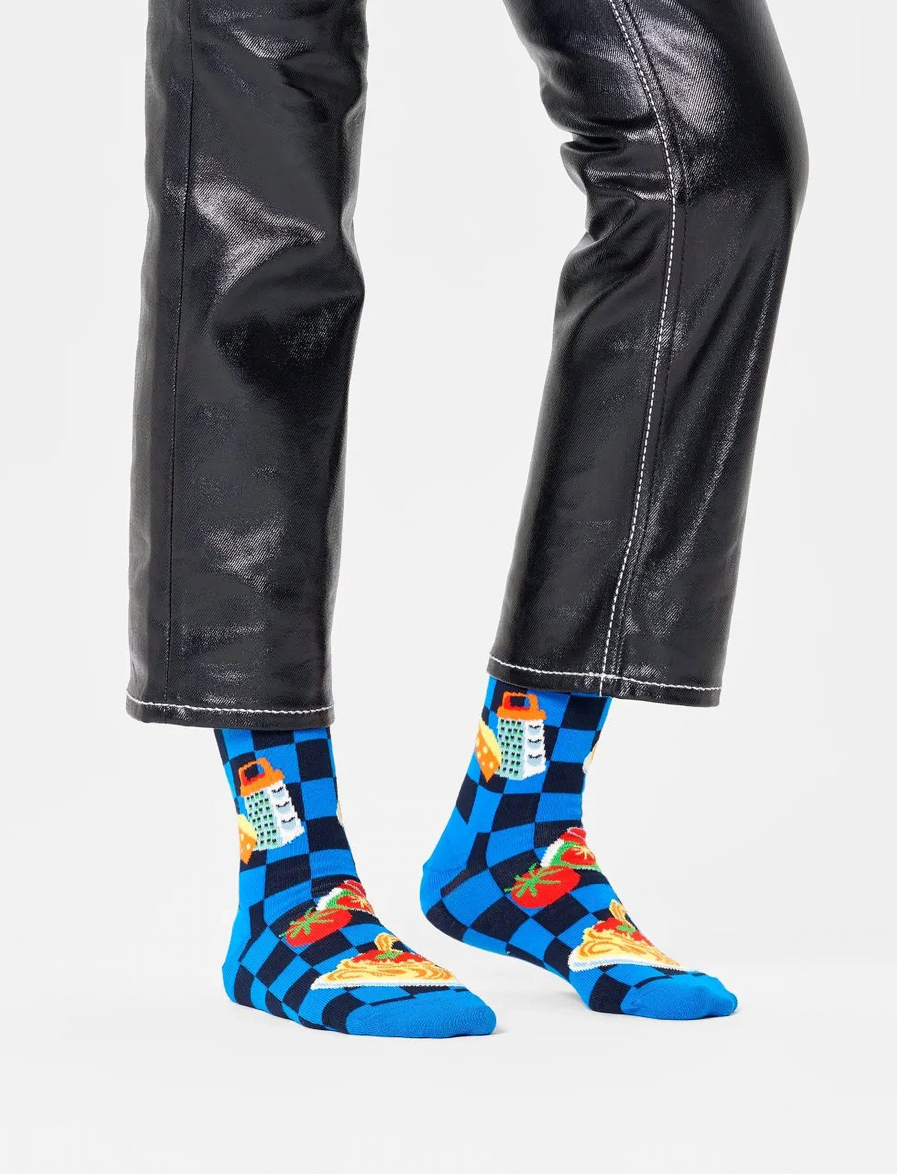 Happy Socks Dinner Sock, 36-40, Blue, Sokker > Almindelige Sokker, Herre