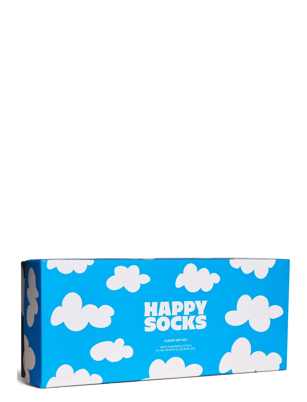 Happy Socks 4-Pack Cloudy Socks Gift Set Blå