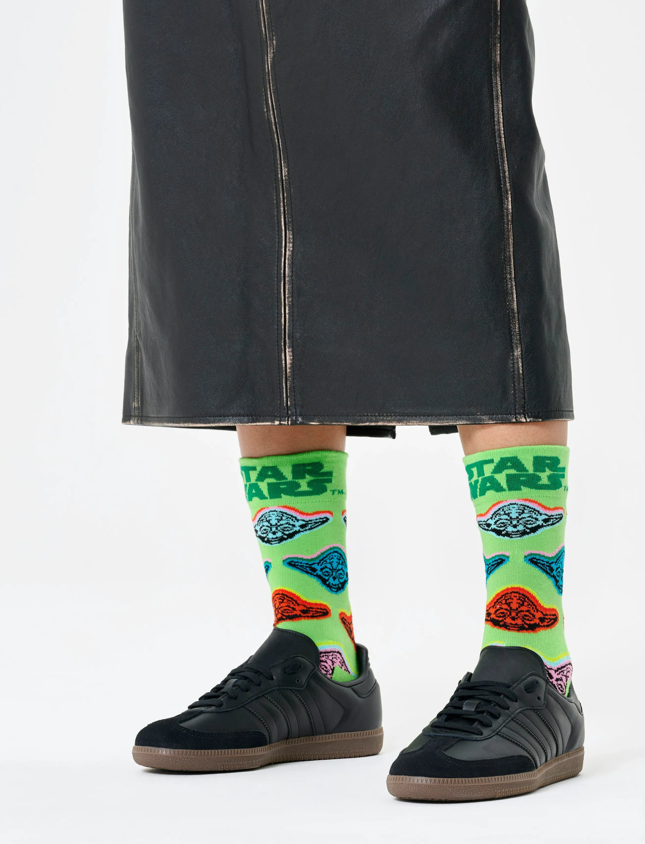 Happy Socks Star Wars Yoda Sock, 41-46, Green, Sokker > Almindelige Sokker, Herre