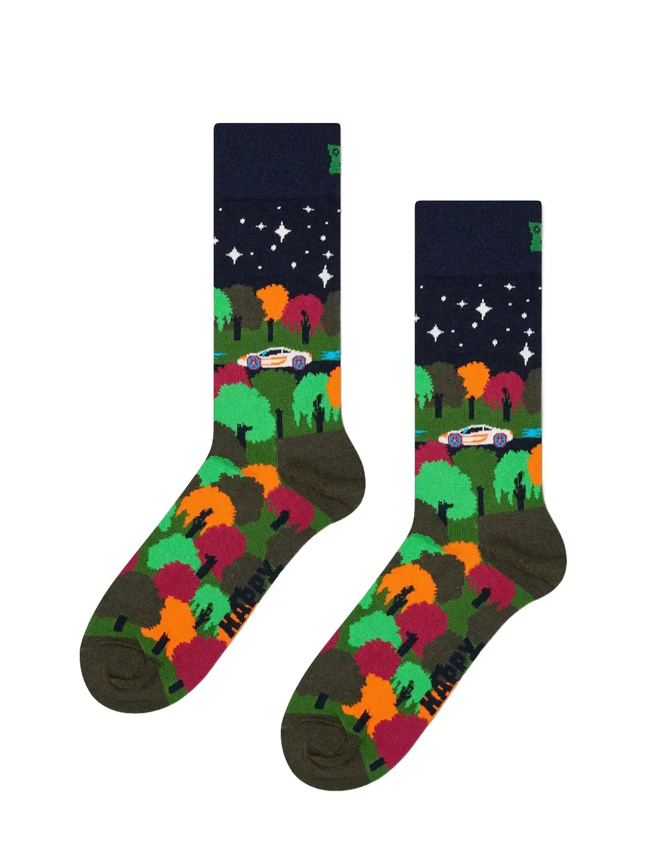 HAPPY Socken Night Driving Socke Navy - 36-40 - Damen