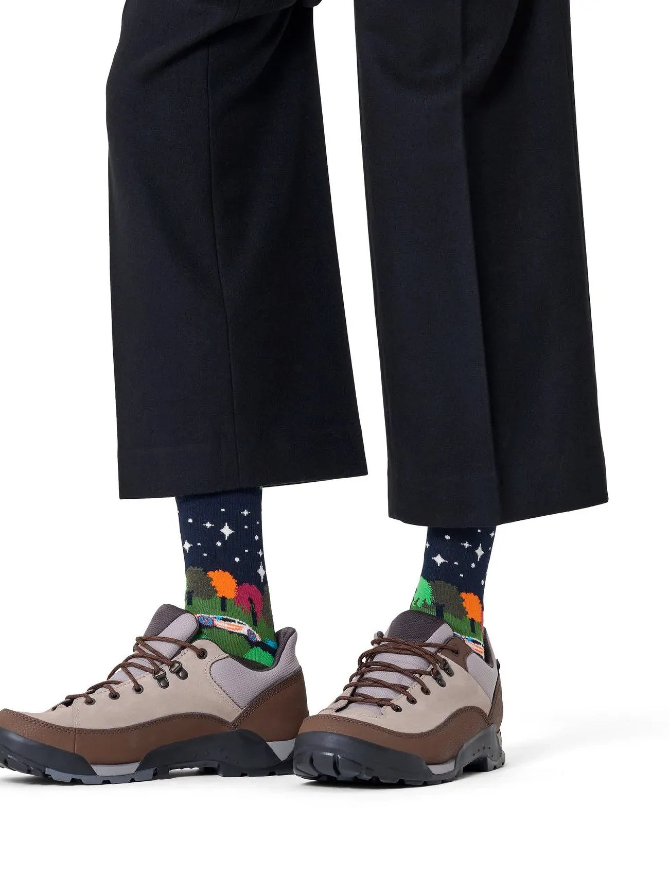 Happy Socks Night Driving Sock, 36-40, Navy, Sokker > Almindelige Sokker, Dame