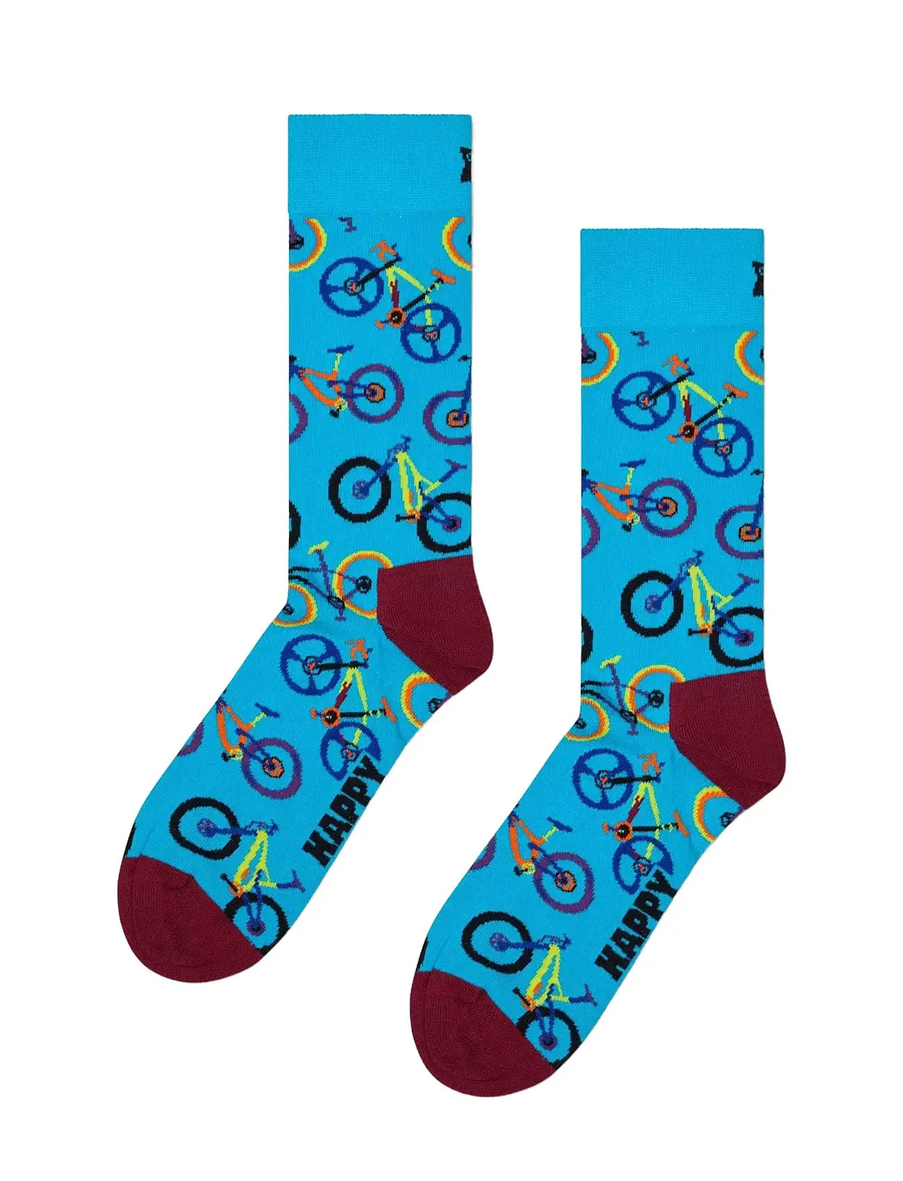 HAPPY Socken Mountain Bike Socke Blau - 36-40 - Damen