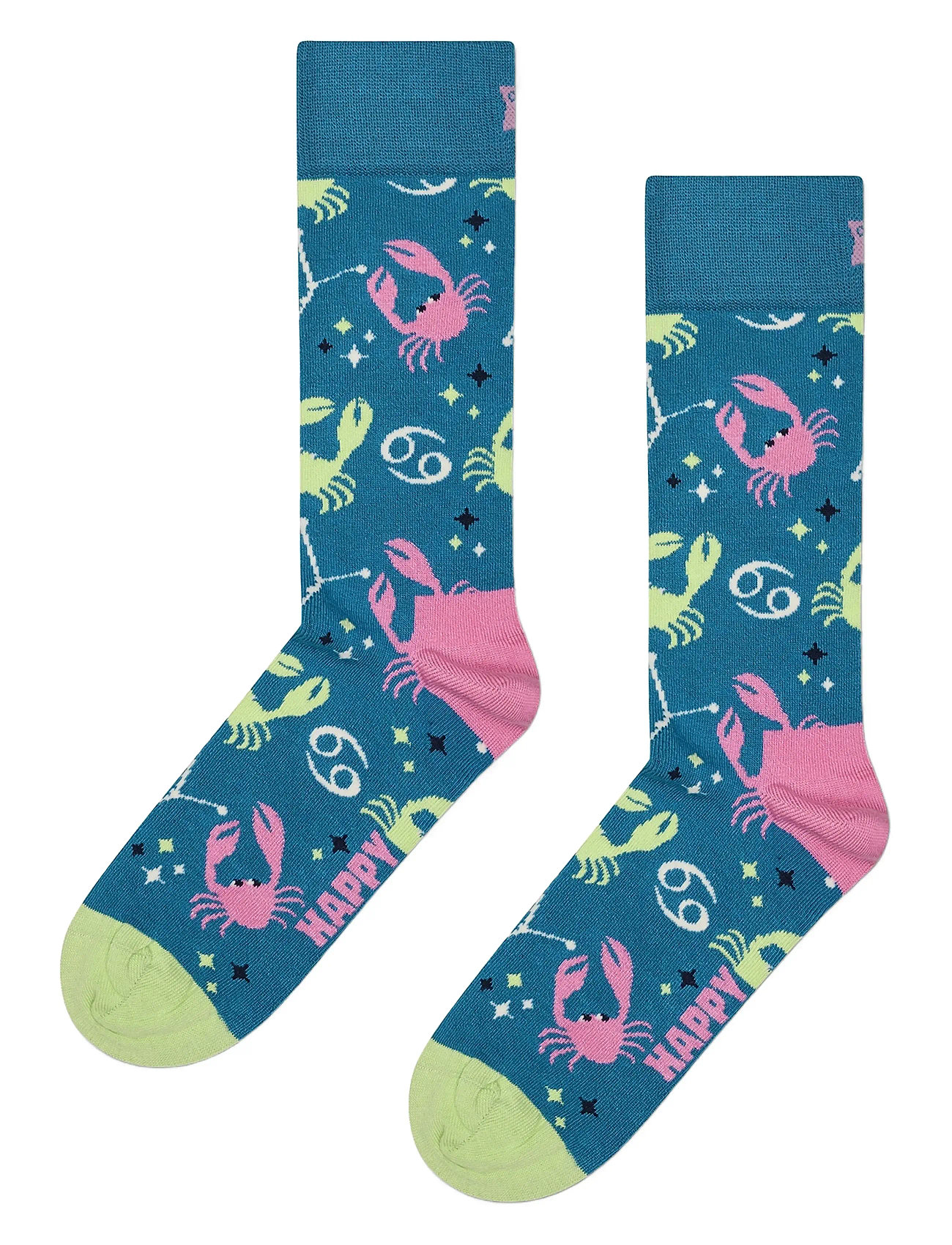 HAPPY Socken Cancer Socke Blau - 41-46 - Damen