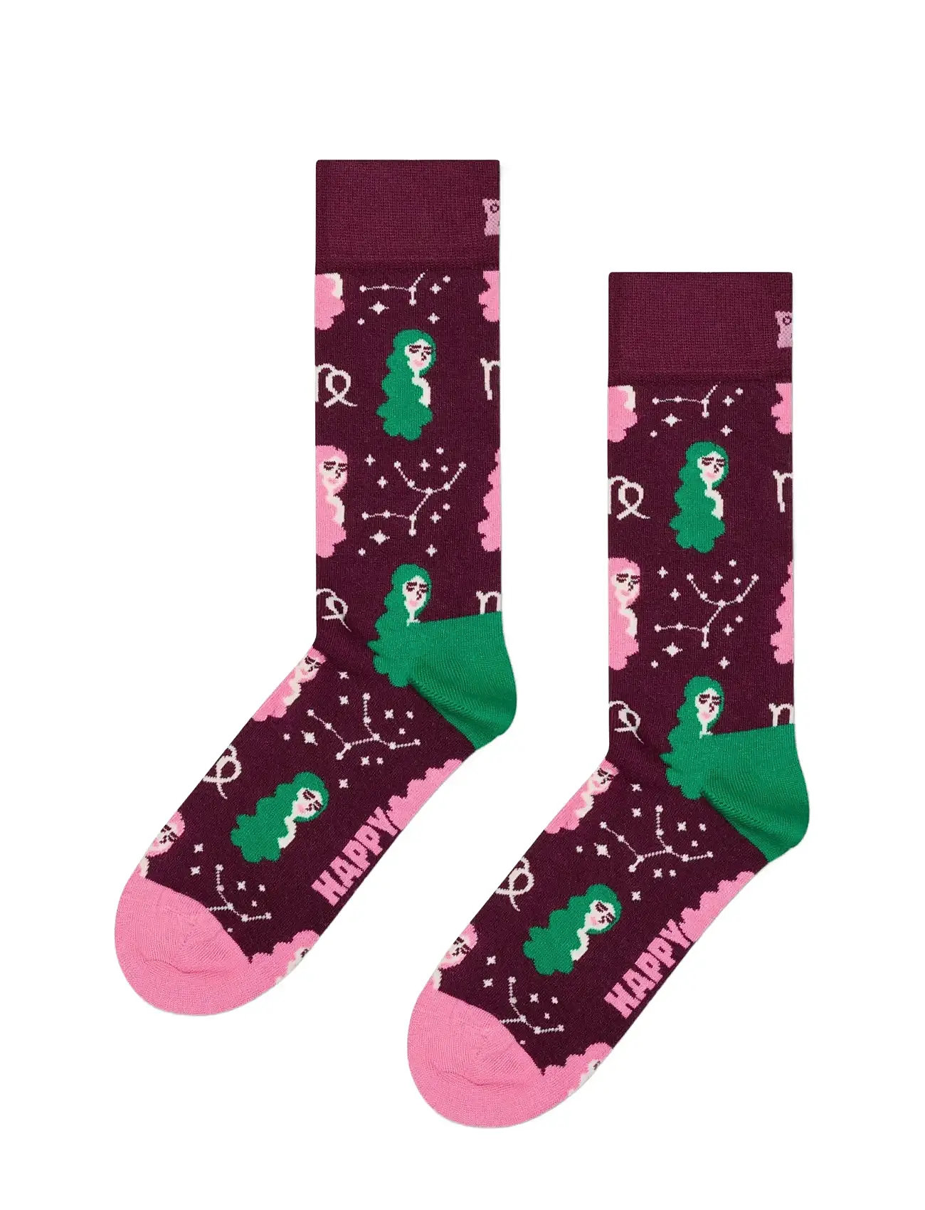 HAPPY Socken Virgo Socke Burgundy - 41-46 - Damen