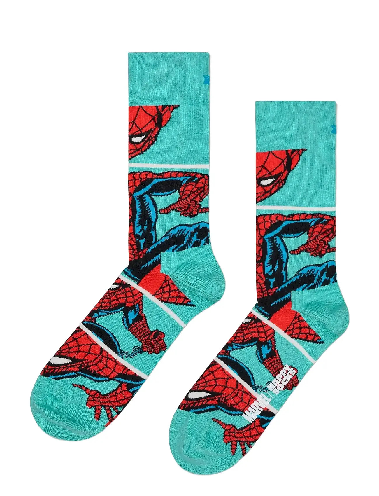 HAPPY Socken Marvel Spider-Man Web-Slinger Socke Blau - 41-46 - Herren