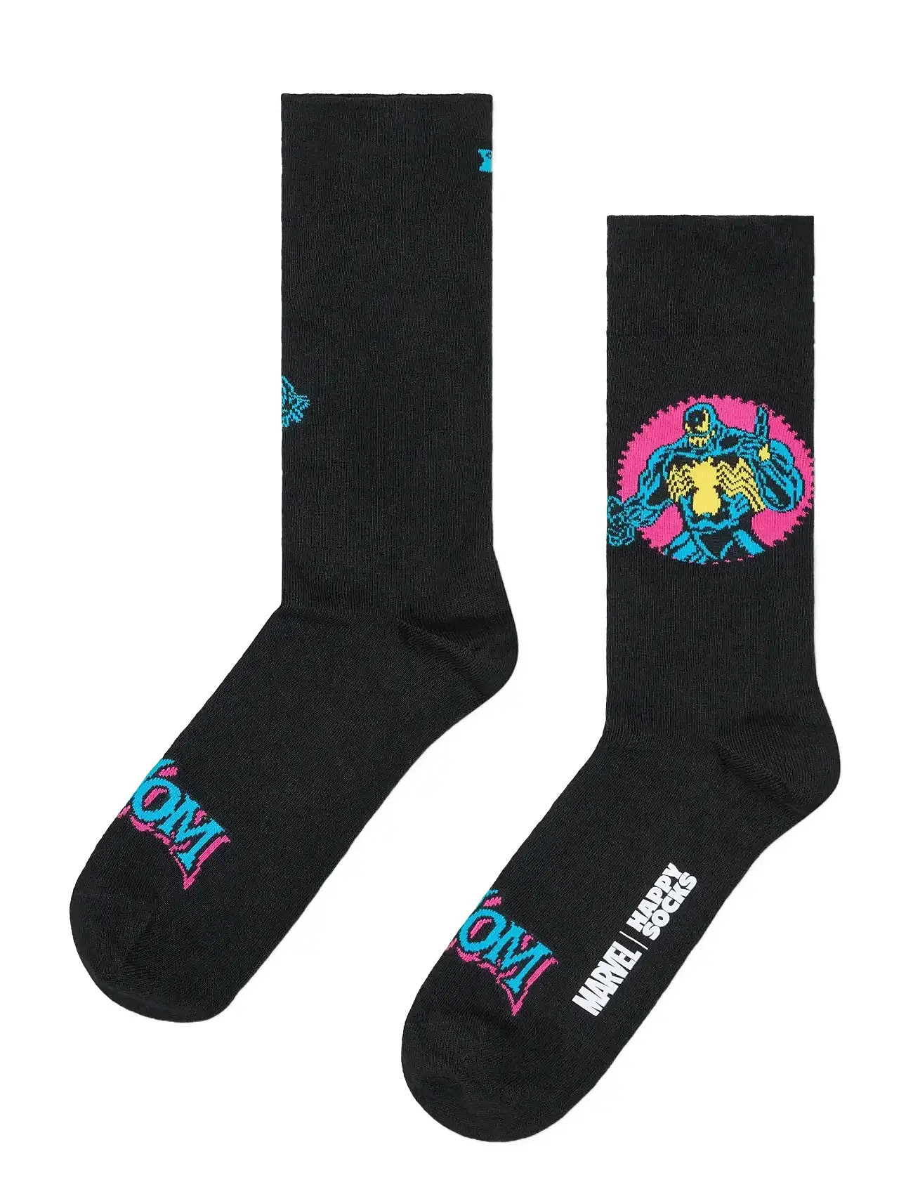 HAPPY Socken Marvel Spider-Man Archenemy Socke Schwarz - 36-40 - Herren