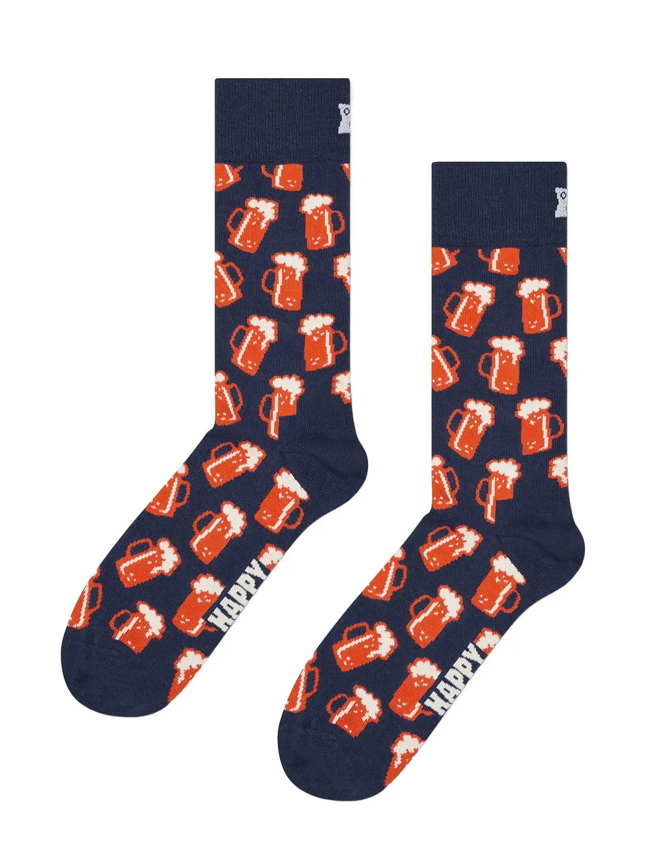 HAPPY Socken Beer Socke Navy - 36-40 - Herren