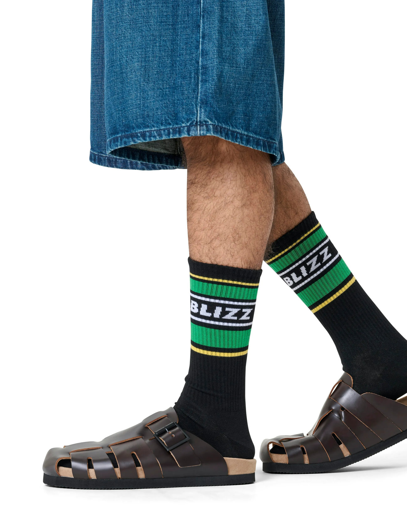 Happy Socks Blizz Sneaker Sock, 36-40, Black, Sokker > Almindelige Sokker, Herre