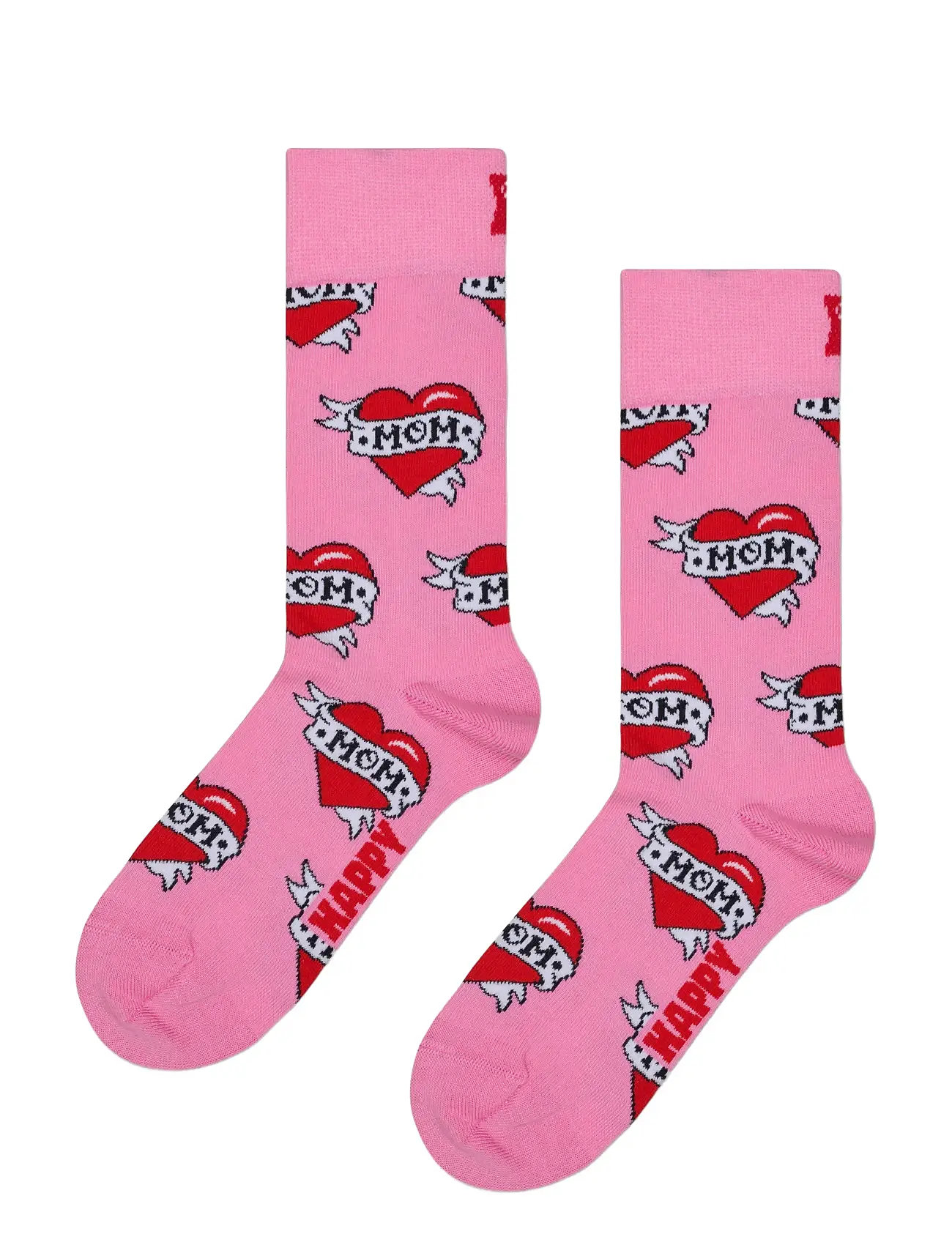 Happy Socks Mom Sock, 36-40, Pink, Sokker > Almindelige Sokker, Dame