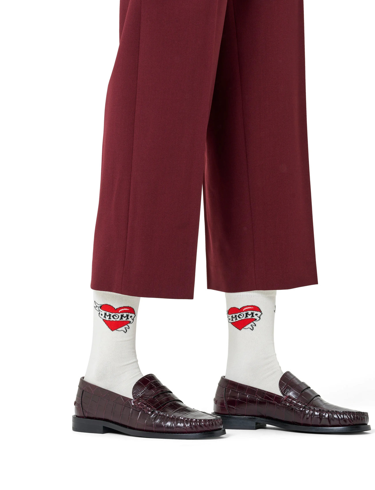 Happy Socks Mother's Day Sock, 36-40, White, Sokker > Almindelige Sokker, Dame