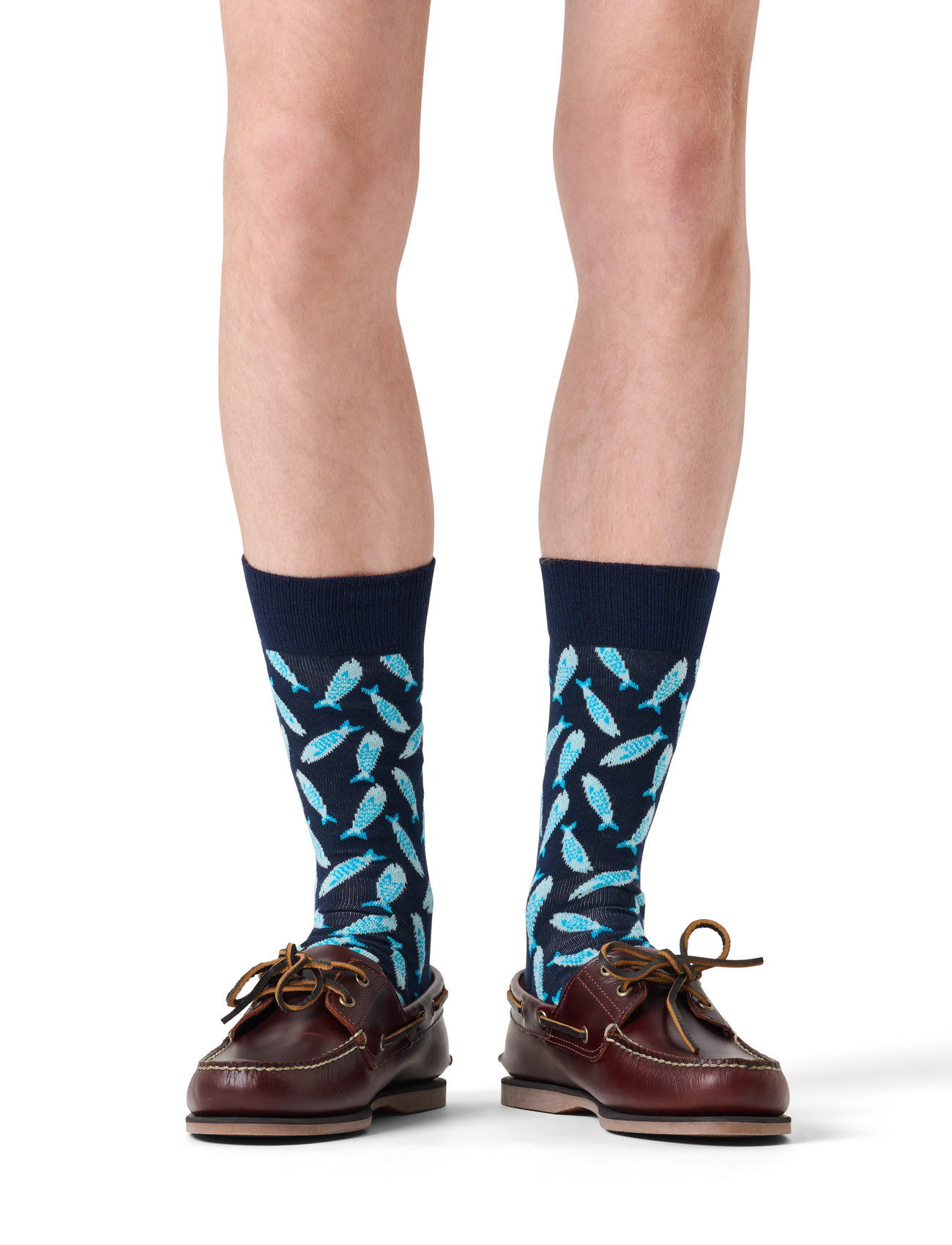 Happy Socks Sardine Sock, 36-40, Navy, Sokker > Almindelige Sokker, Herre