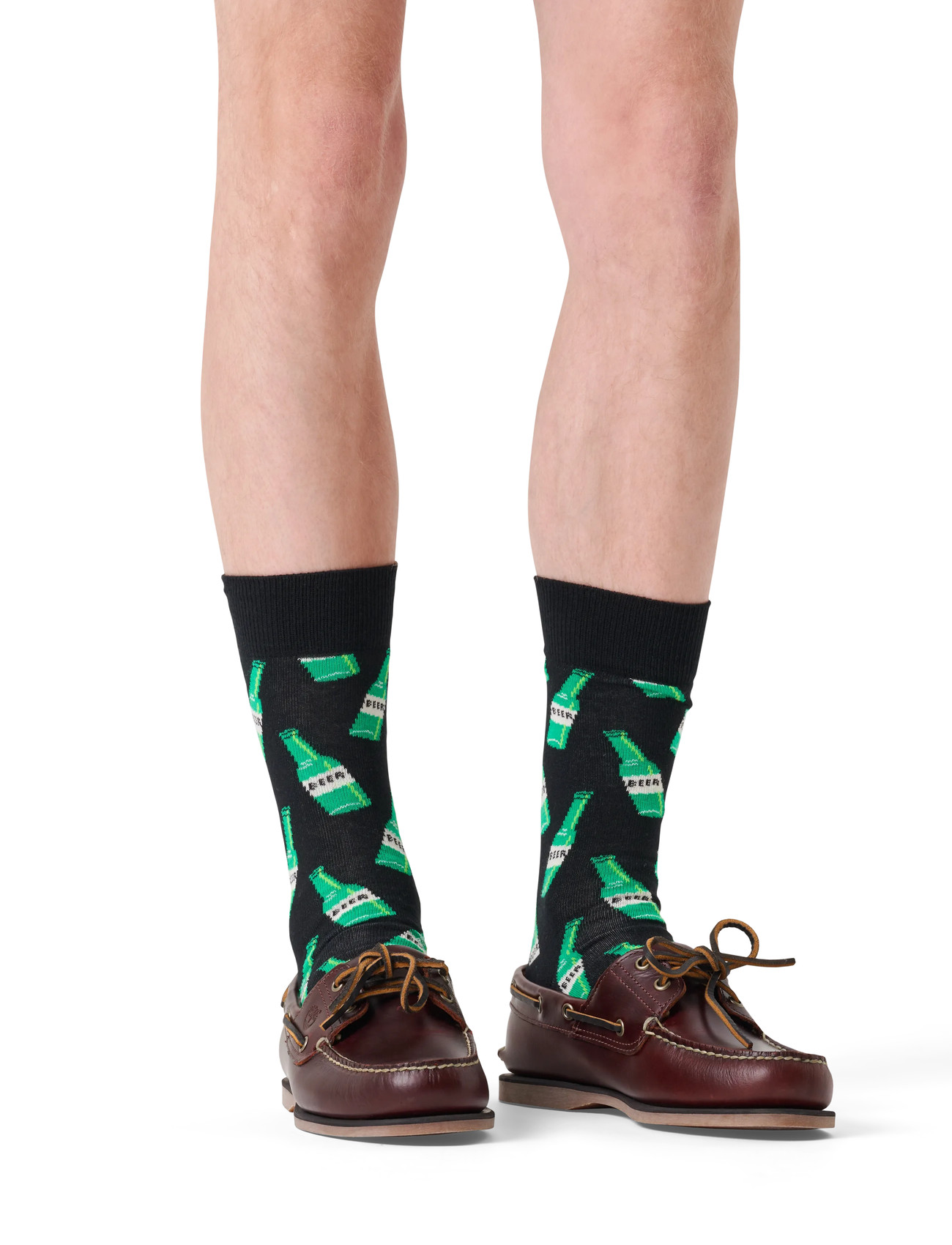 Happy Socks Beer Sock, 41-46, Black, Sokker > Almindelige Sokker, Herre