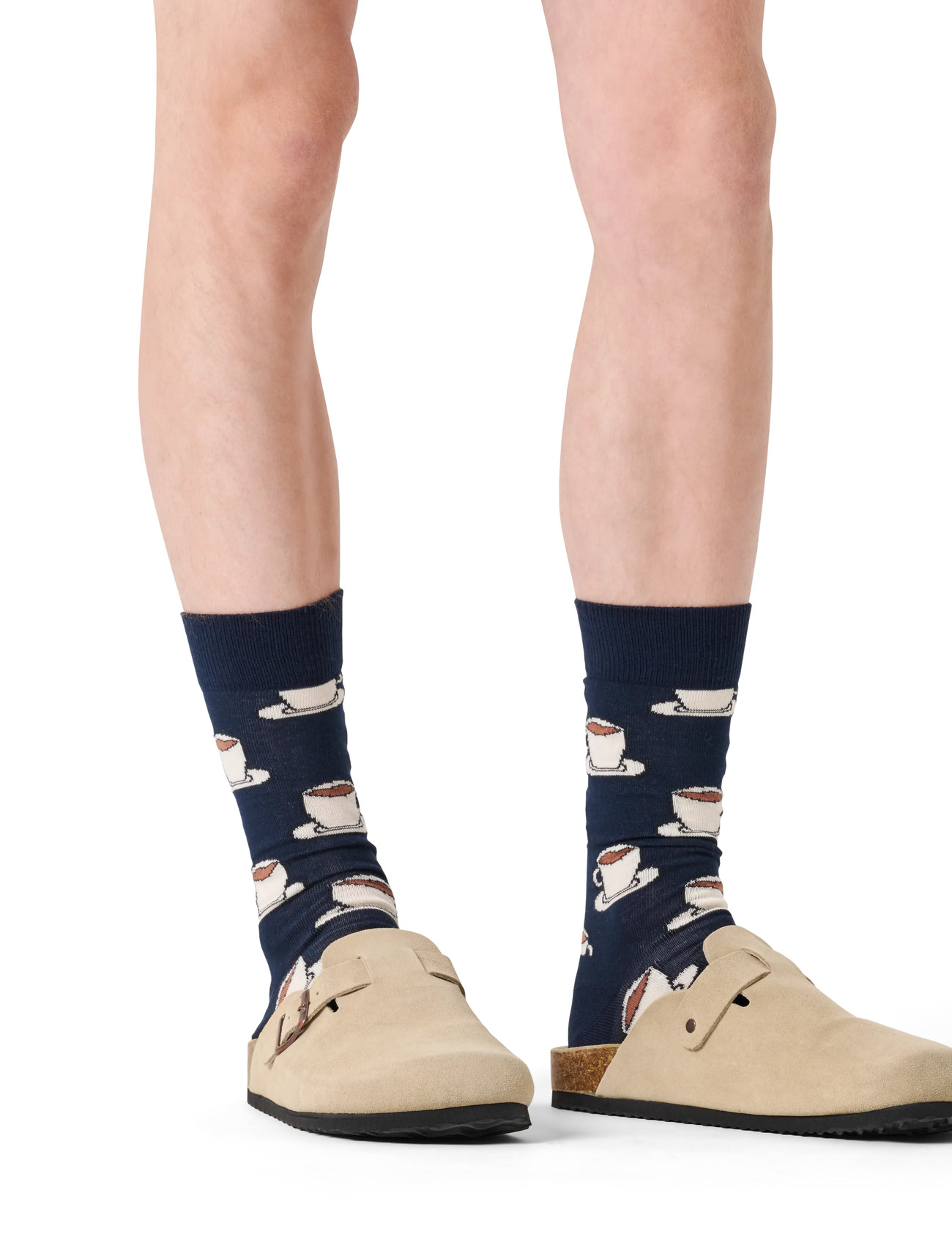 Happy Socks Espresso Sock, 41-46, Navy, Sokker > Almindelige Sokker, Herre