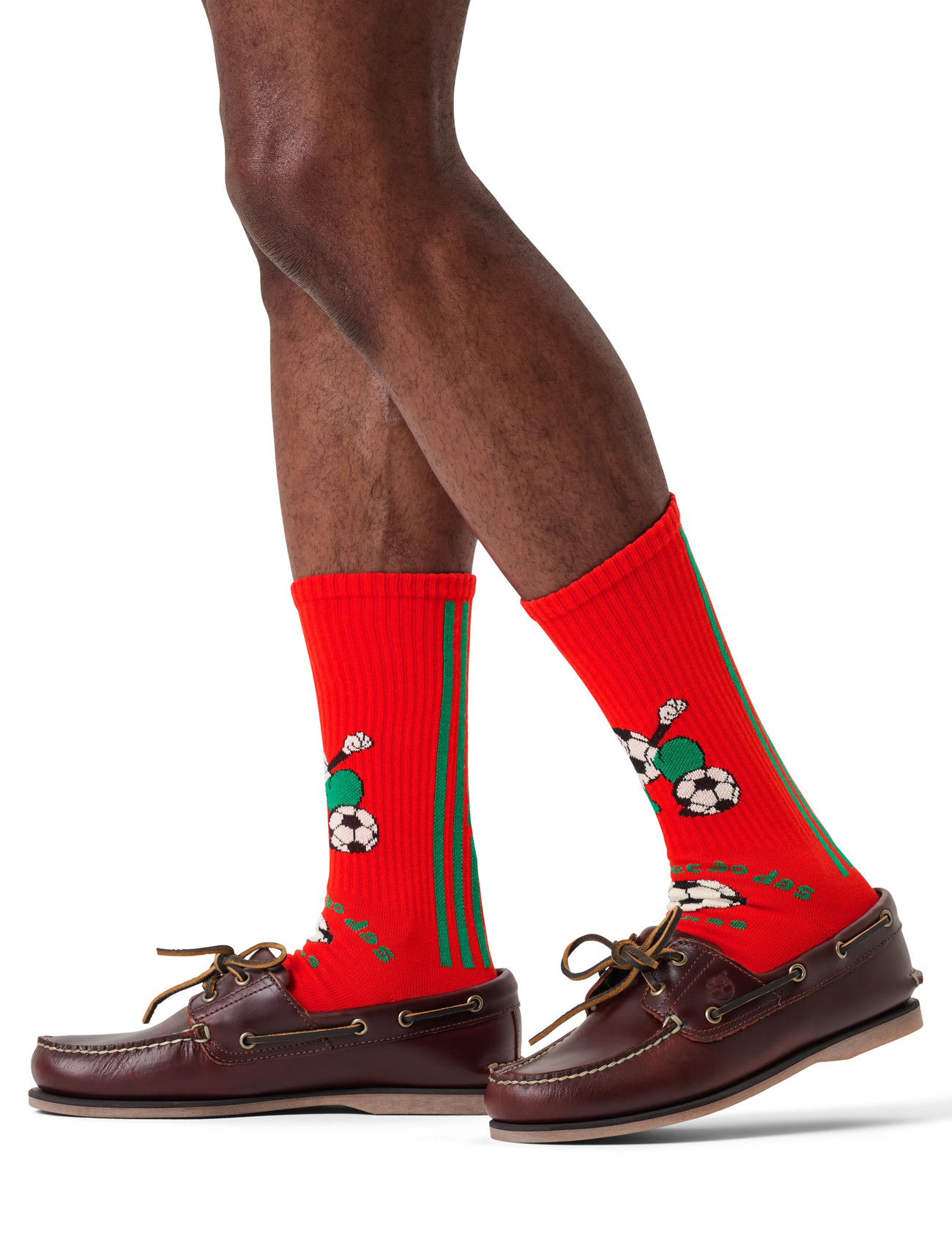 Happy Socks World Cup Portugal Sneaker Sock, 41-46, Red, Sokker > Almindelige Sokker, Herre