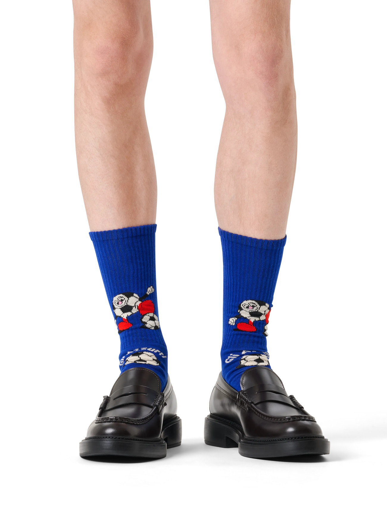 Happy Socks World Cup Italy Sneaker Sock, 41-46, Blue, Sokker > Almindelige Sokker, Herre